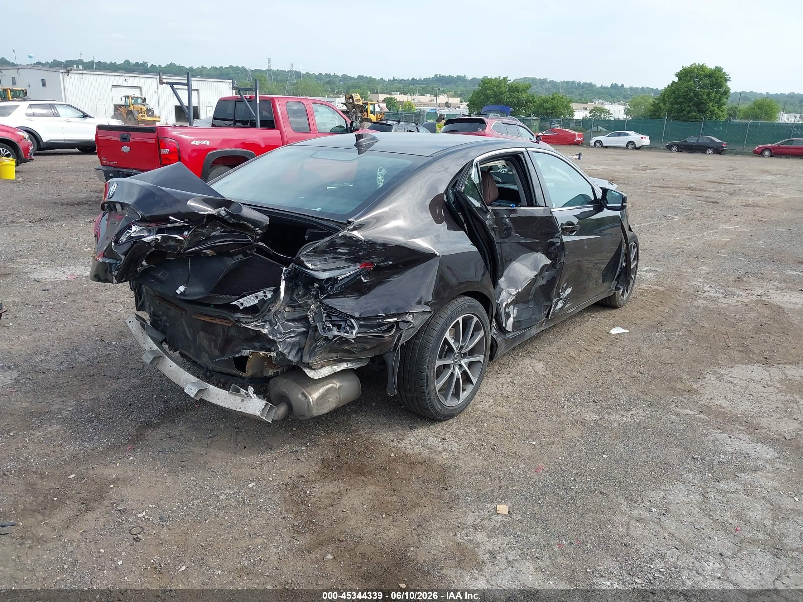 2015 Acura Tlx V6 Tech Black vin: 19UUB2F5XFA000795
