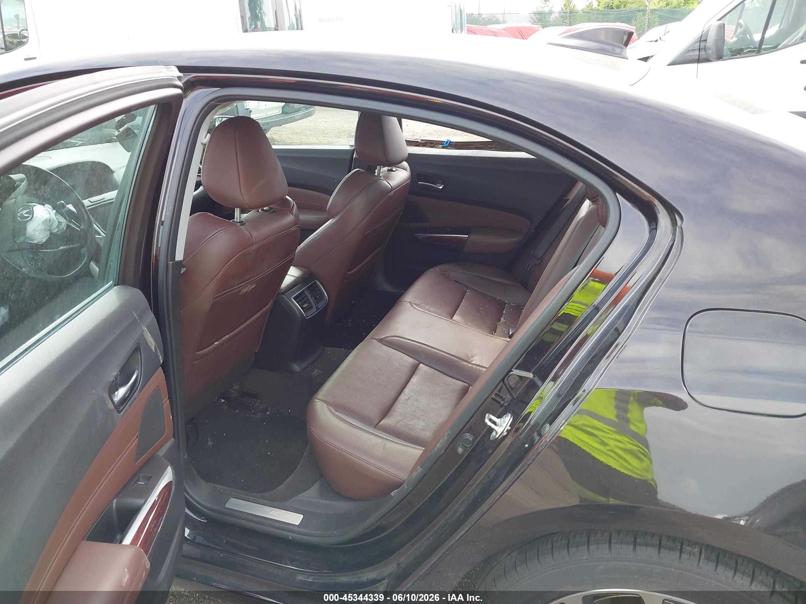 2015 Acura Tlx V6 Tech Black vin: 19UUB2F5XFA000795