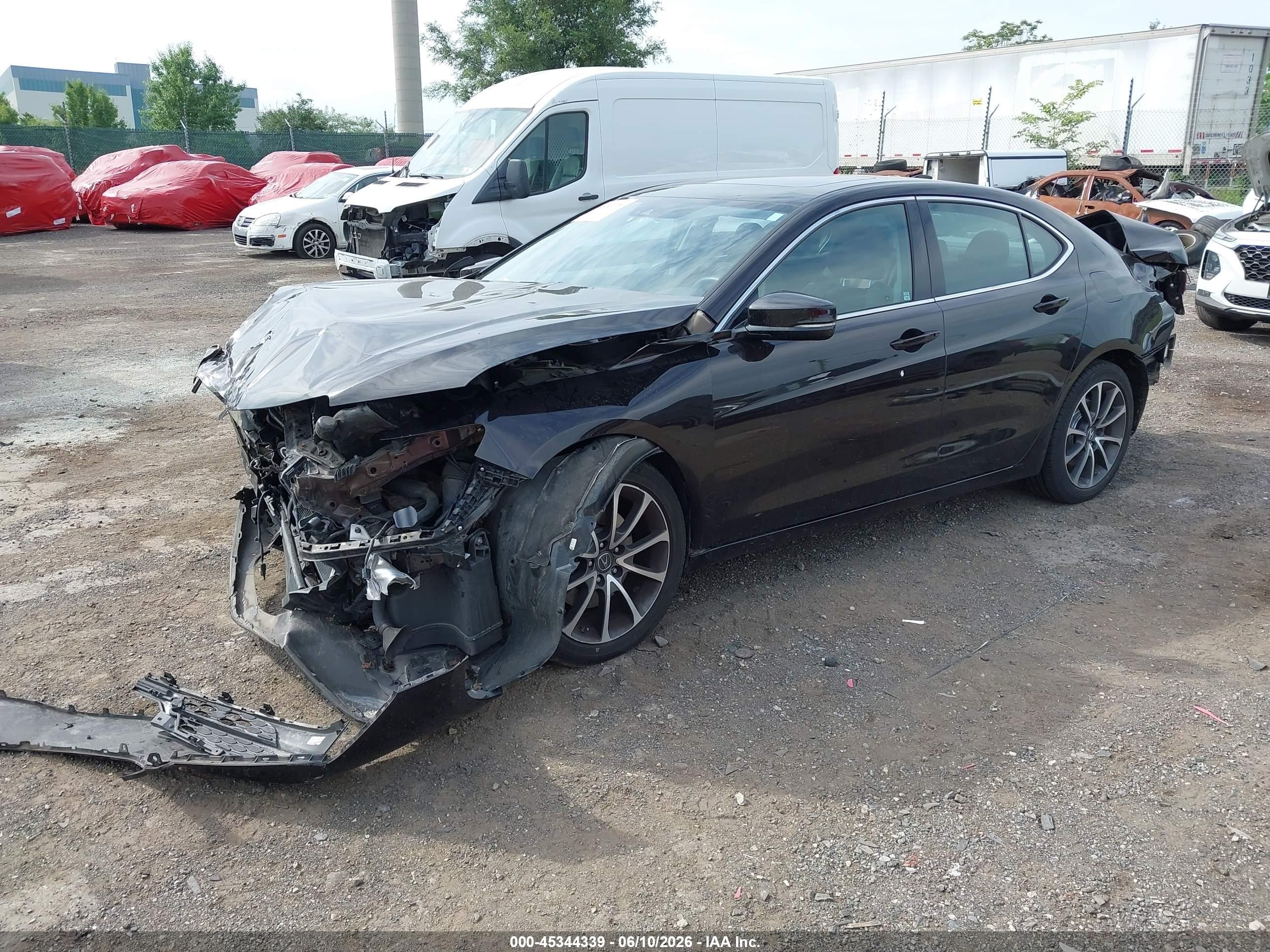 2015 Acura Tlx V6 Tech Black vin: 19UUB2F5XFA000795