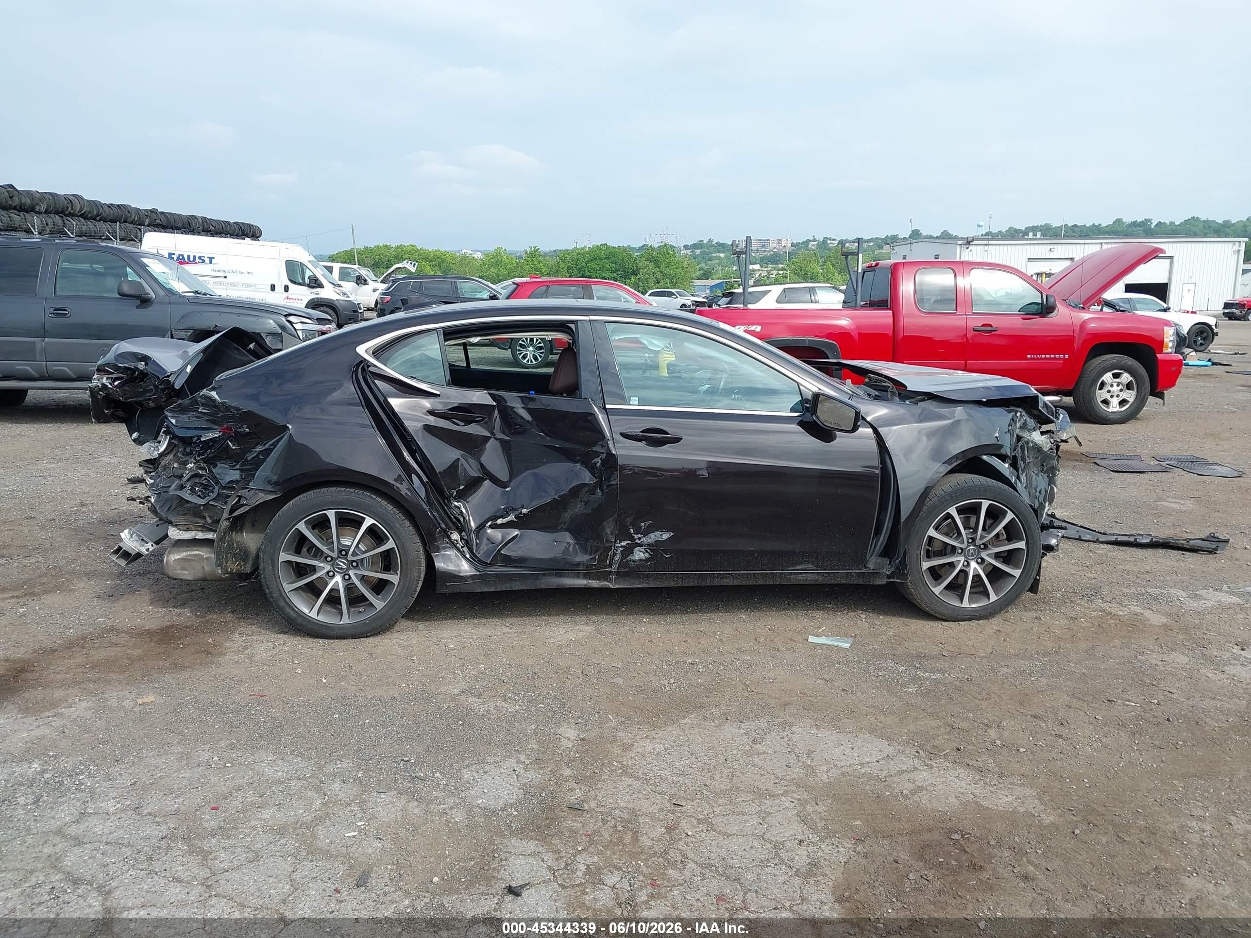 2015 Acura Tlx V6 Tech Black vin: 19UUB2F5XFA000795