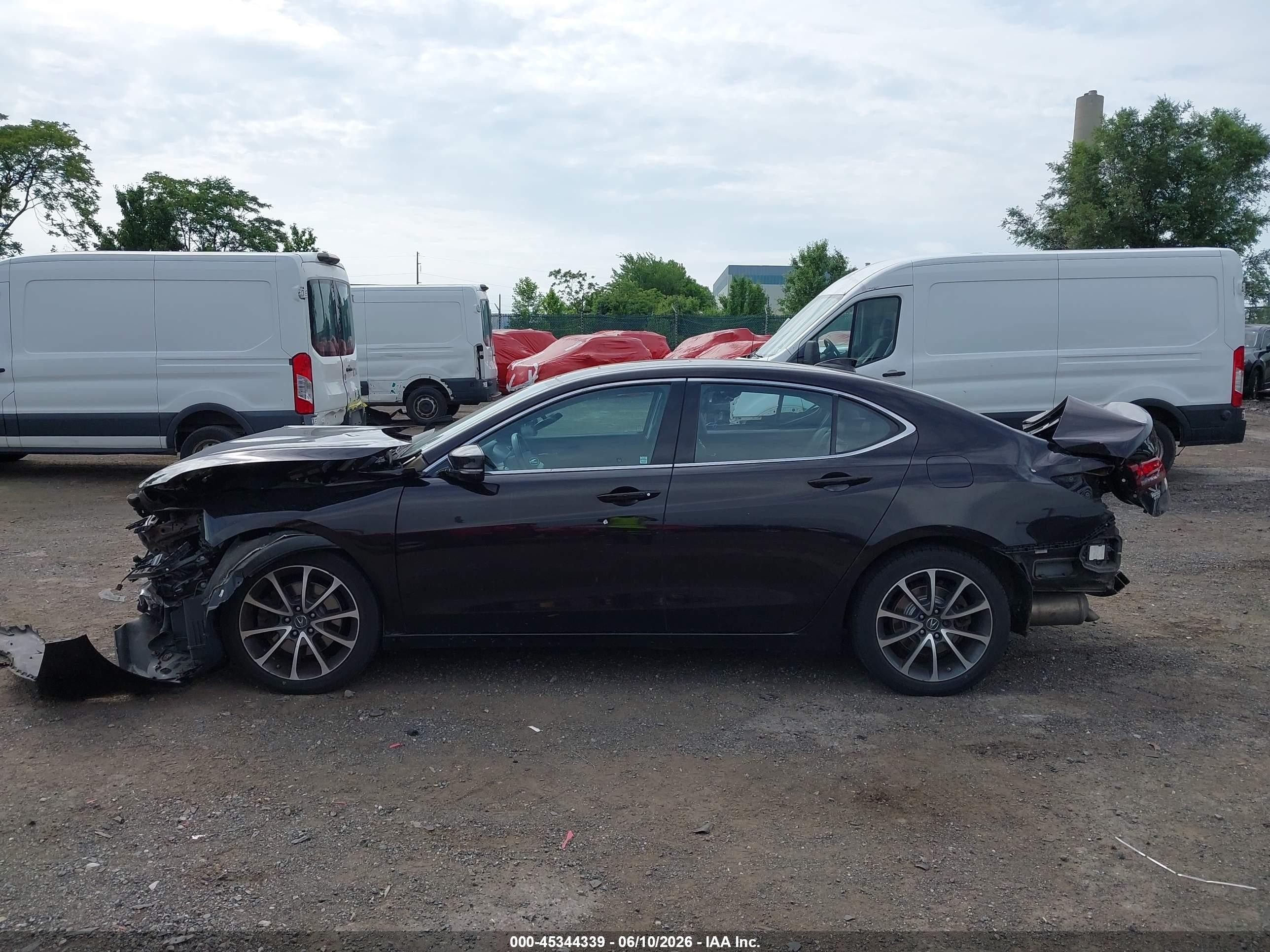 2015 Acura Tlx V6 Tech Black vin: 19UUB2F5XFA000795
