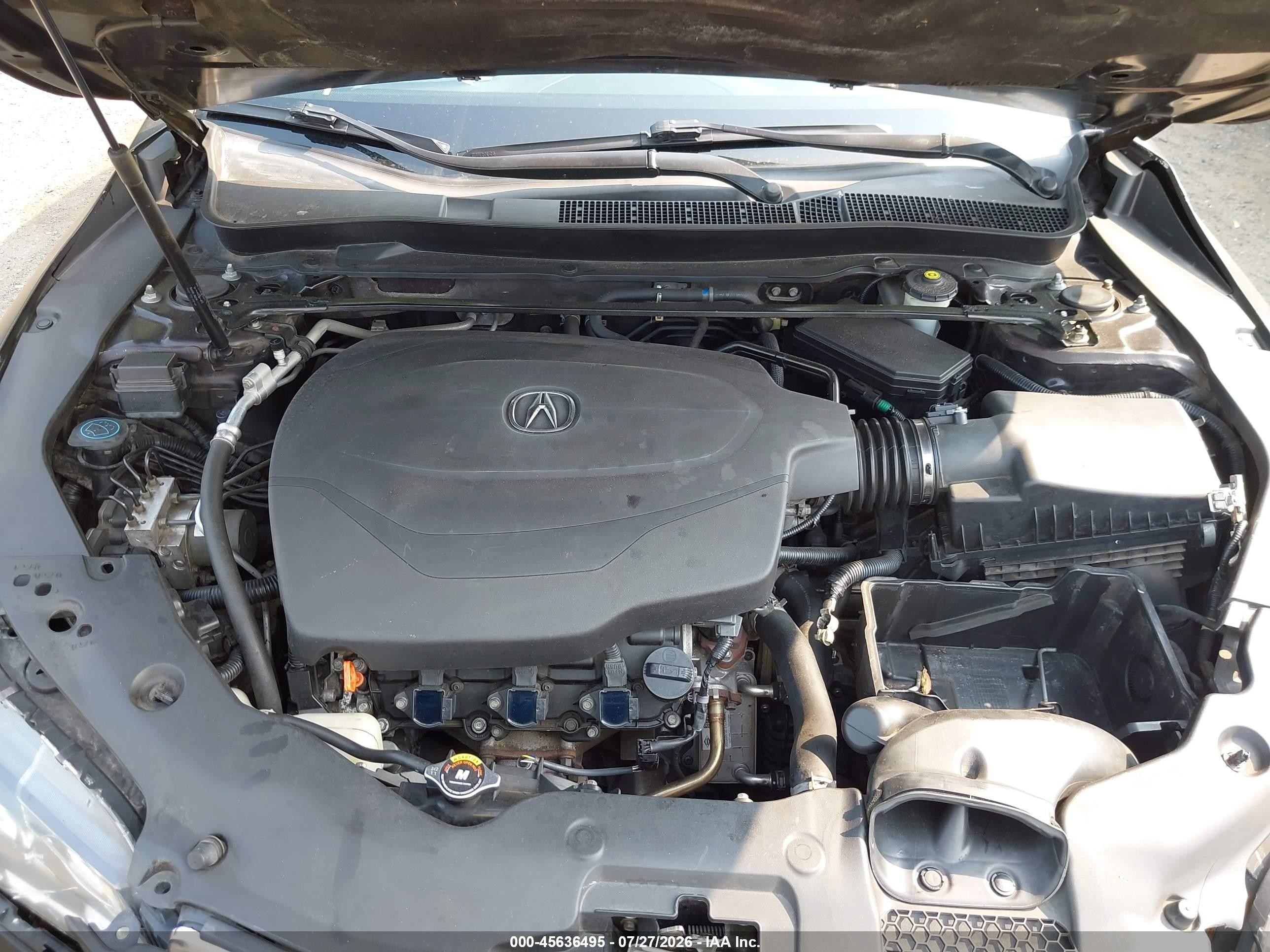 2015 Acura Tlx V6 Tech Brown vin: 19UUB2F5XFA003776