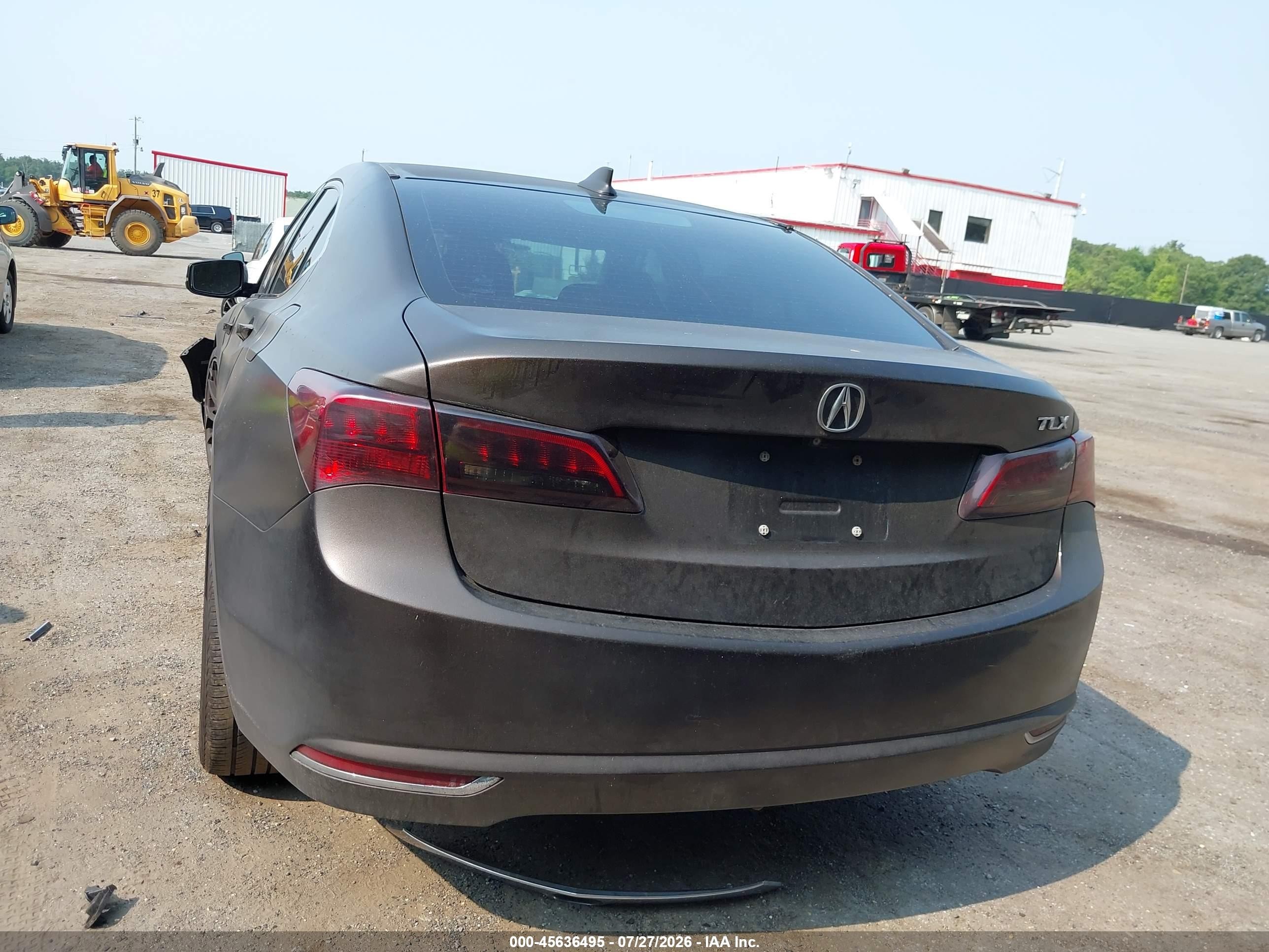 2015 Acura Tlx V6 Tech Brown vin: 19UUB2F5XFA003776
