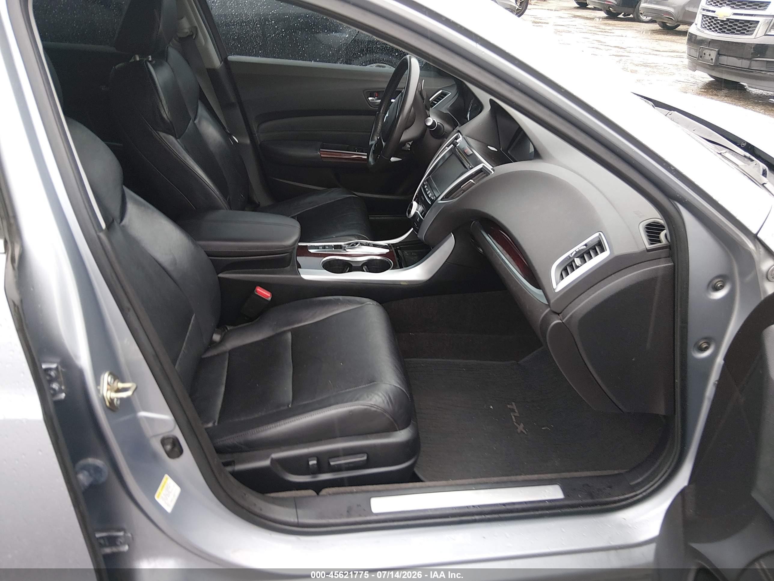 2015 Acura Tlx V6 Tech Silver vin: 19UUB2F5XFA011327