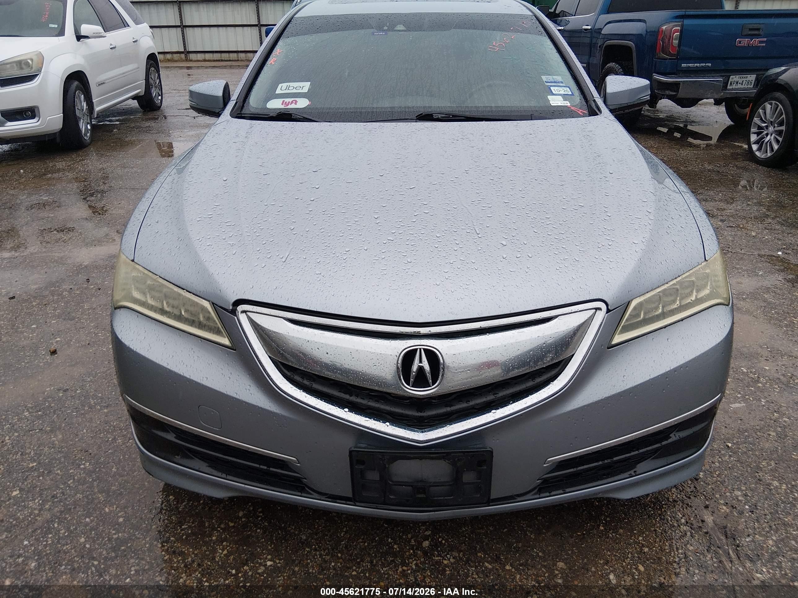 2015 Acura Tlx V6 Tech Silver vin: 19UUB2F5XFA011327