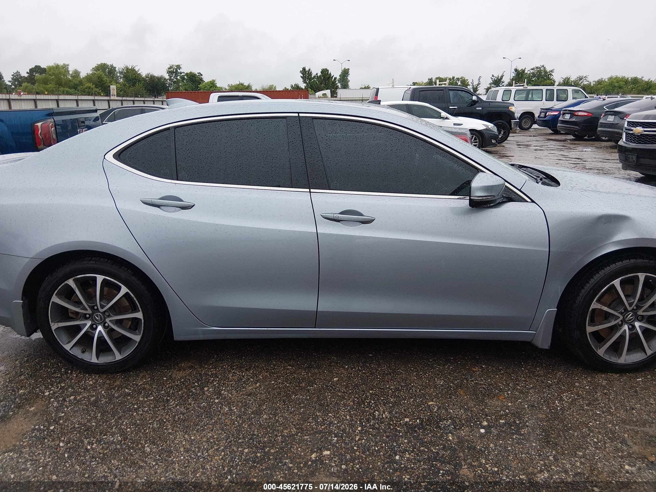 2015 Acura Tlx V6 Tech Silver vin: 19UUB2F5XFA011327