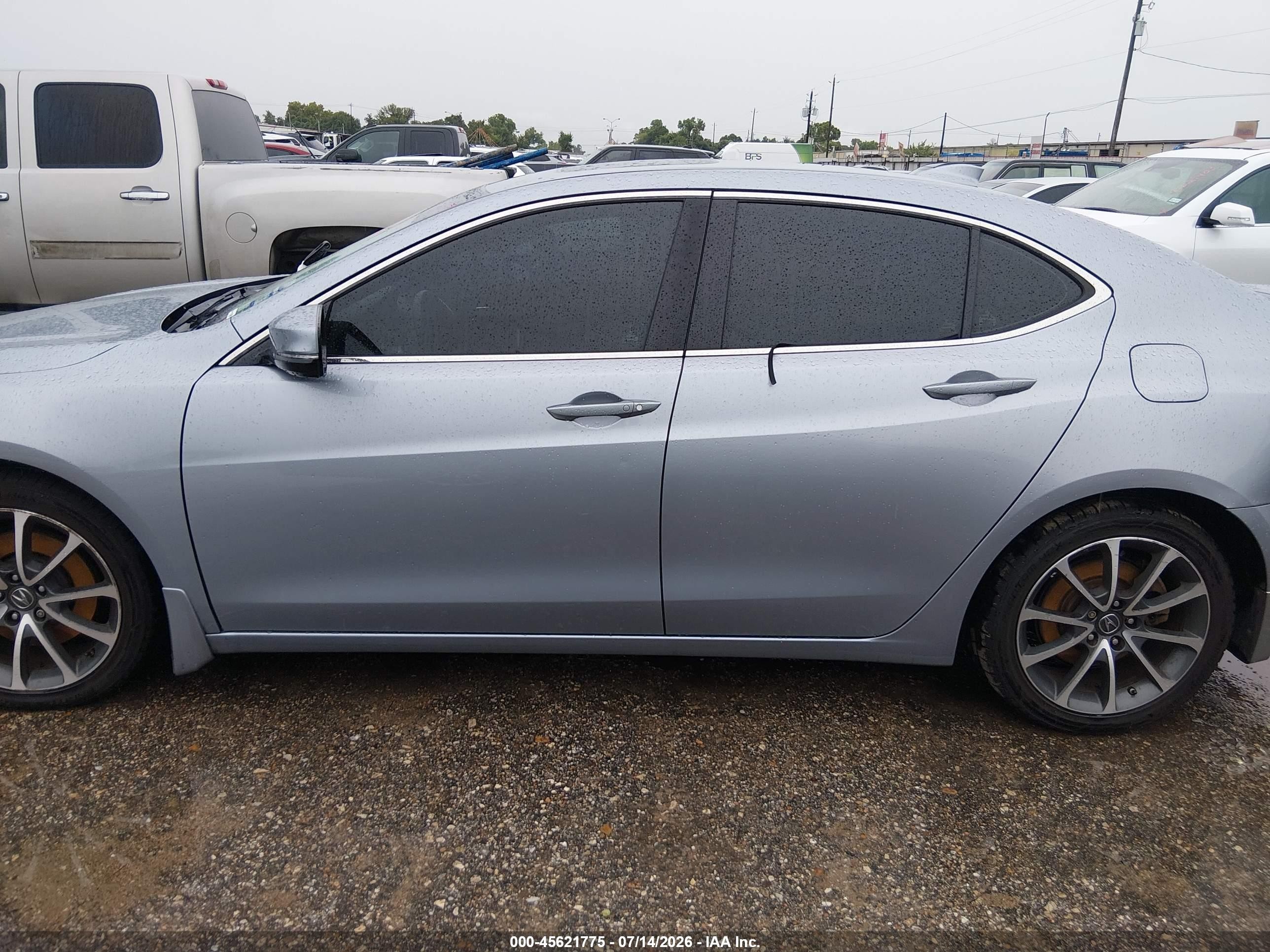2015 Acura Tlx V6 Tech Silver vin: 19UUB2F5XFA011327