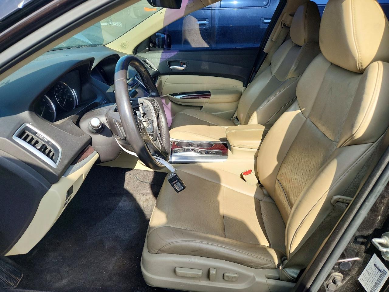 2015 Acura Tlx Tech Brown vin: 19UUB2F5XFA012445