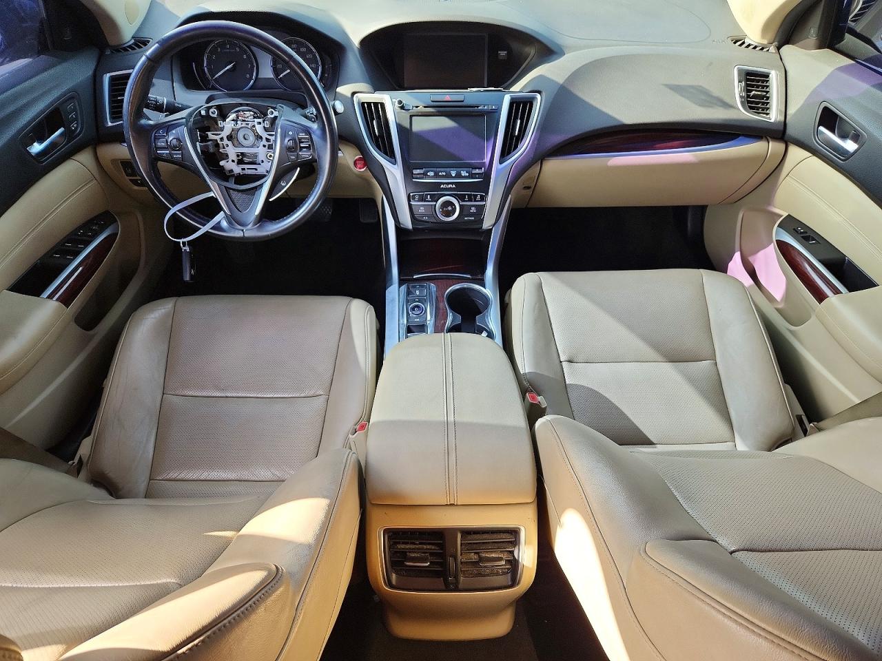 2015 Acura Tlx Tech Brown vin: 19UUB2F5XFA012445