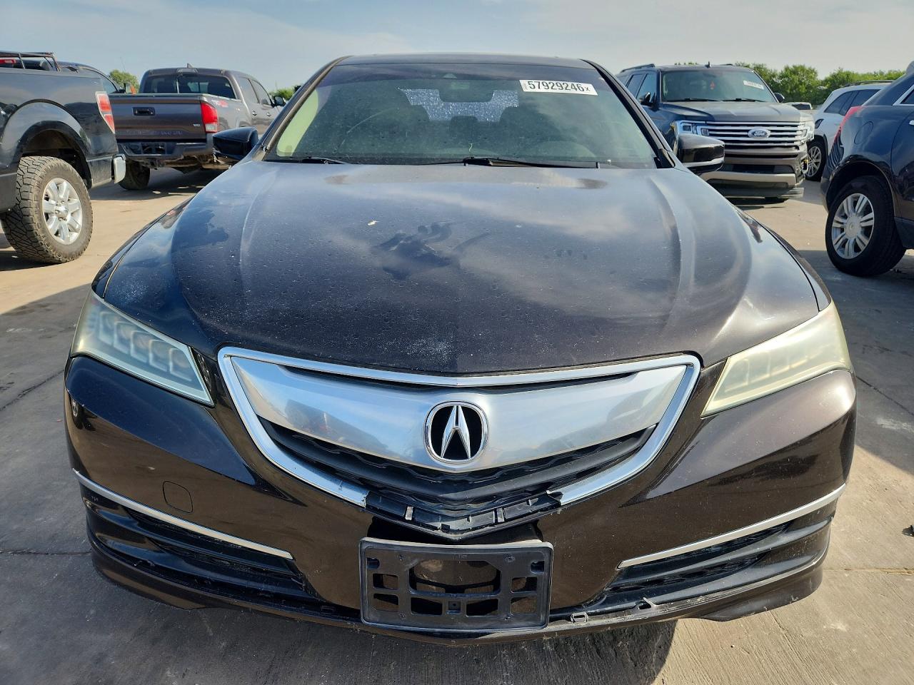 2015 Acura Tlx Tech Brown vin: 19UUB2F5XFA012445