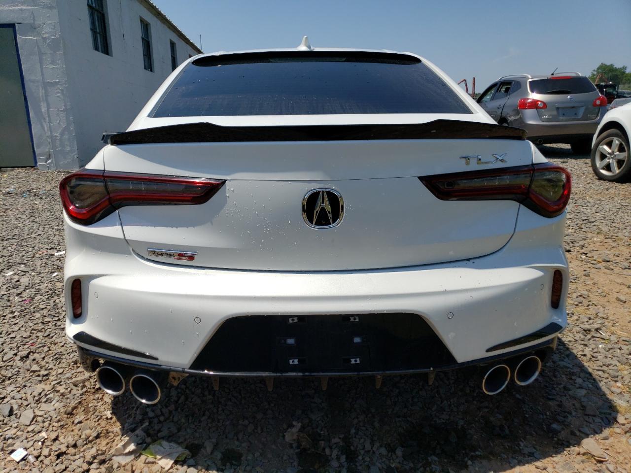 2022 Acura Tlx Type S Белый vin: 19UUB7F97NA002440
