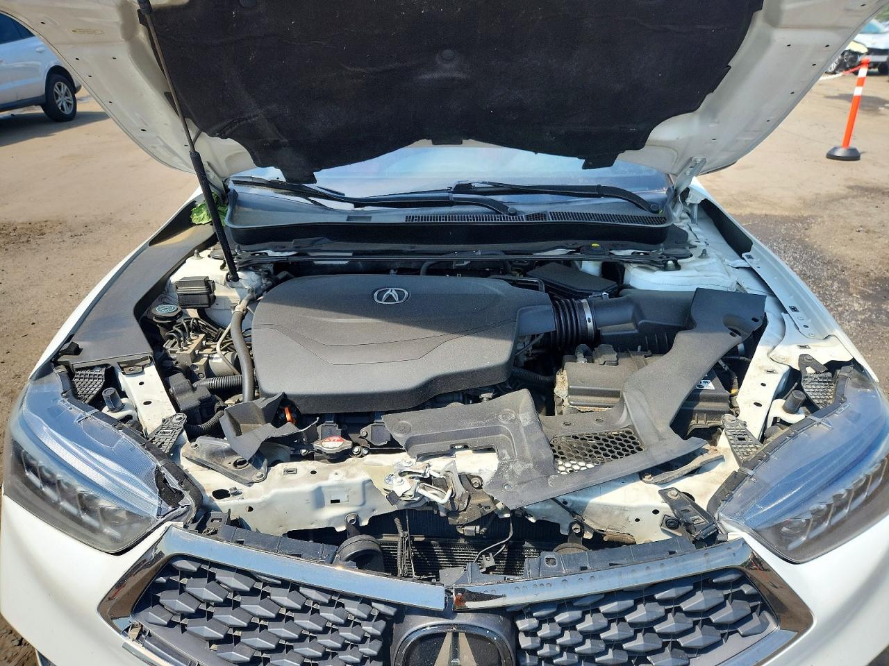 2019 Acura Tlx Technology Белый vin: 19UUB2F64KA002917