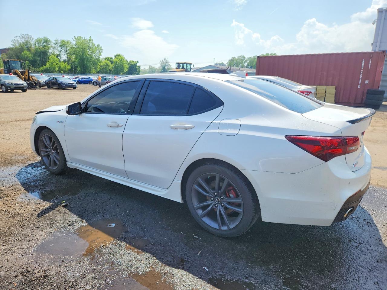 2019 Acura Tlx Technology Белый vin: 19UUB2F64KA002917