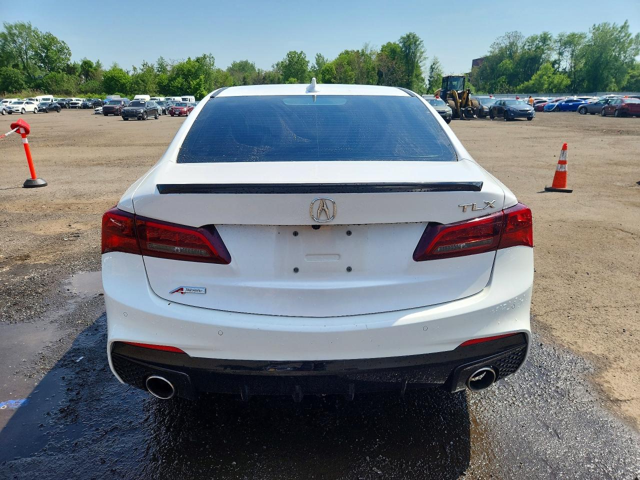 2019 Acura Tlx Technology Белый vin: 19UUB2F64KA002917