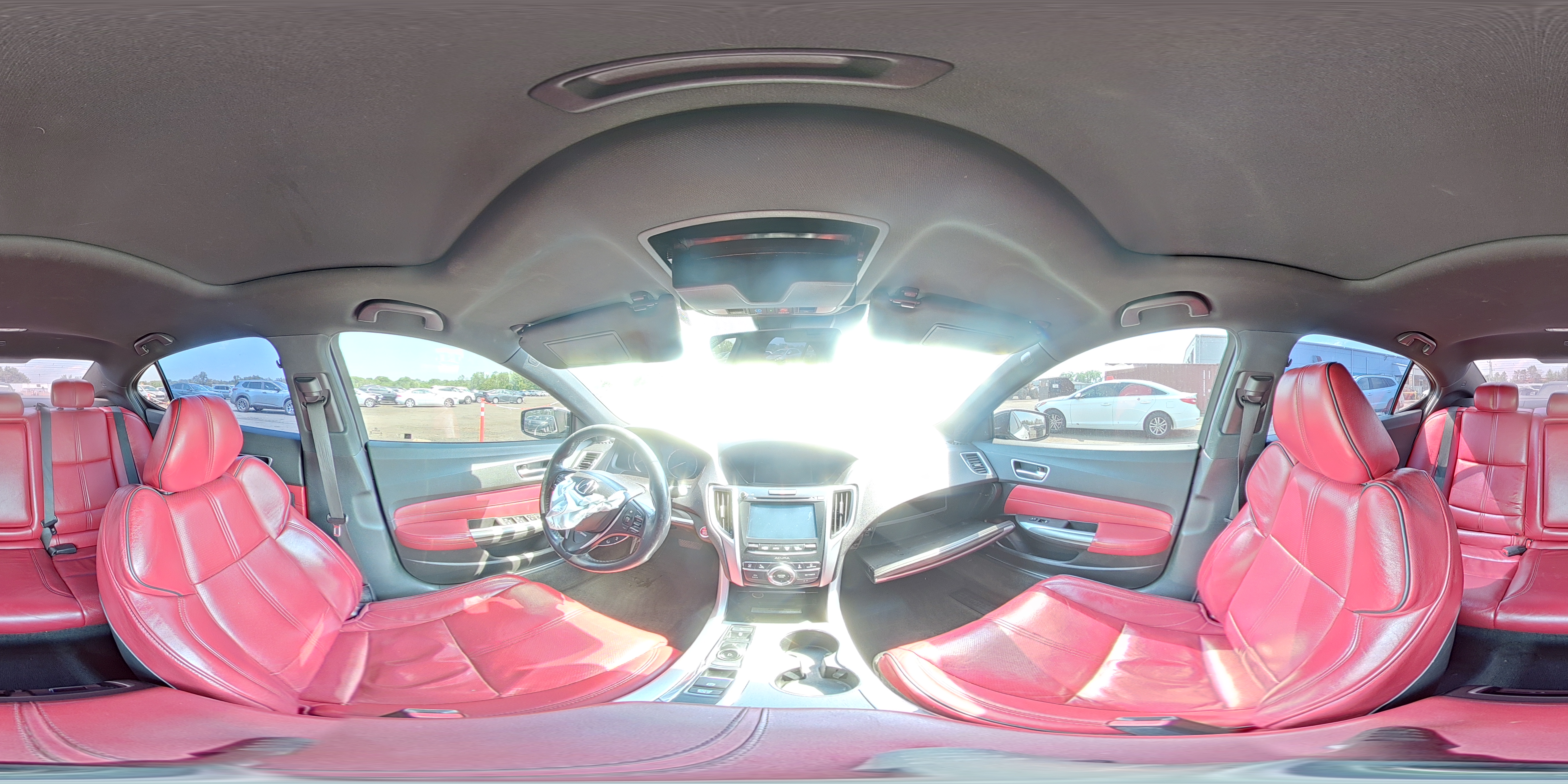 2019 Acura Tlx Technology Белый vin: 19UUB2F64KA002917