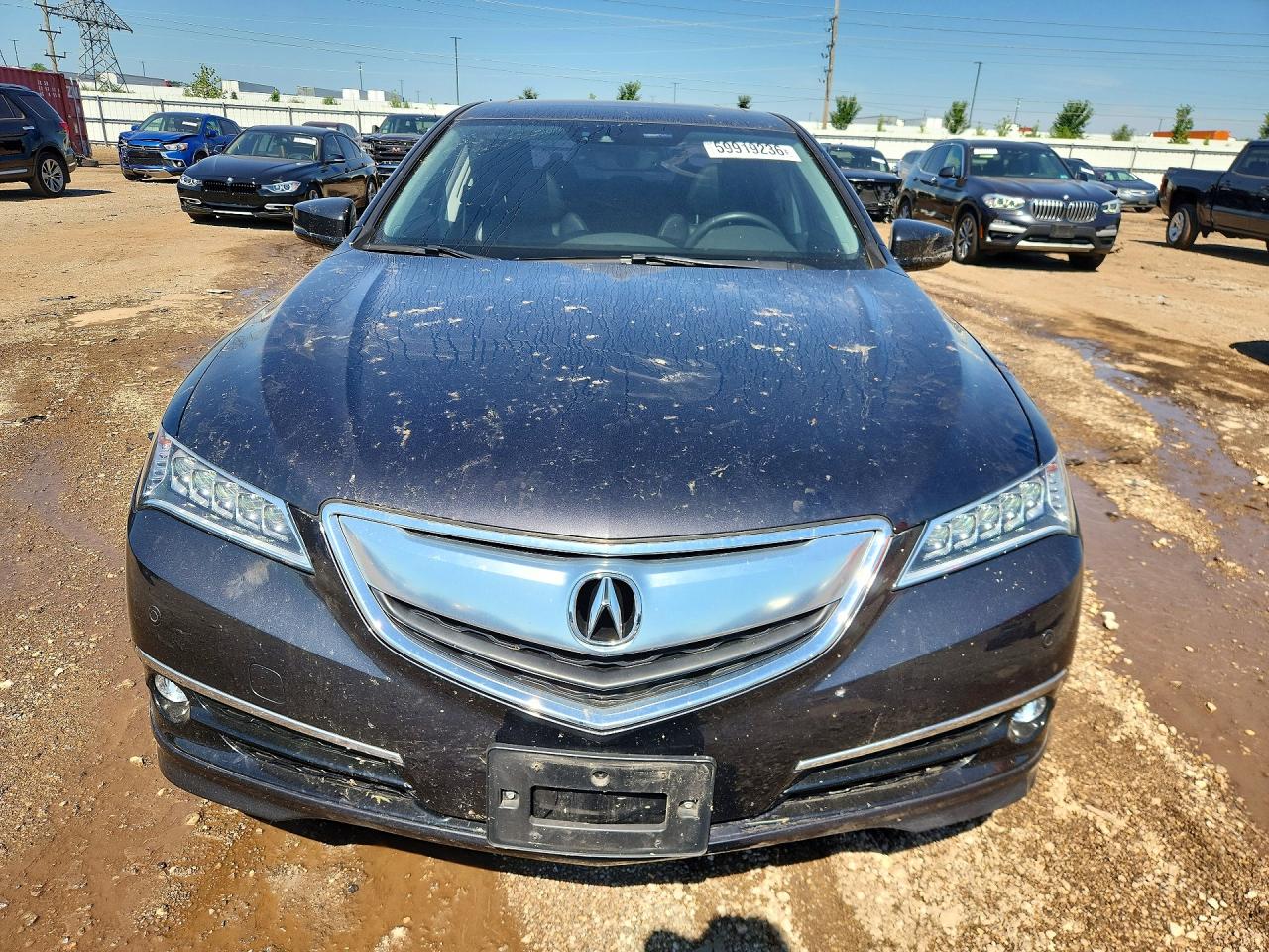 2015 Acura Tlx Advance Black vin: 19UUB2F70FA000757
