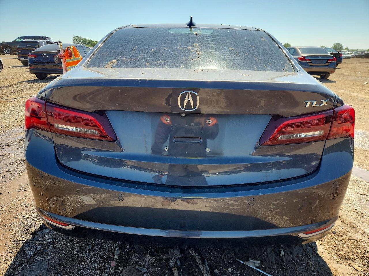 2015 Acura Tlx Advance Black vin: 19UUB2F70FA000757