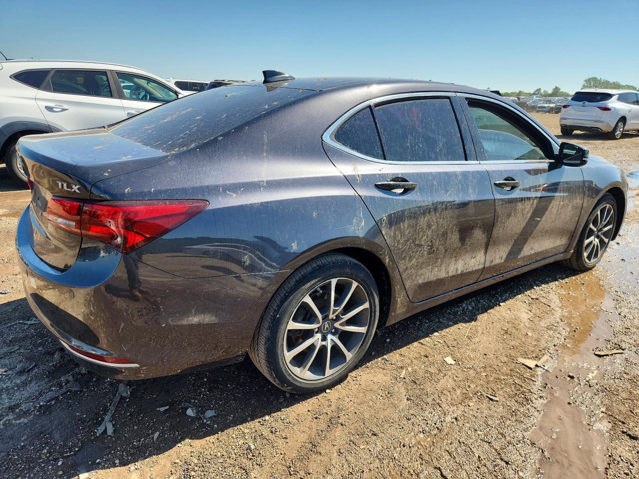 2015 Acura Tlx Advance Black vin: 19UUB2F70FA000757