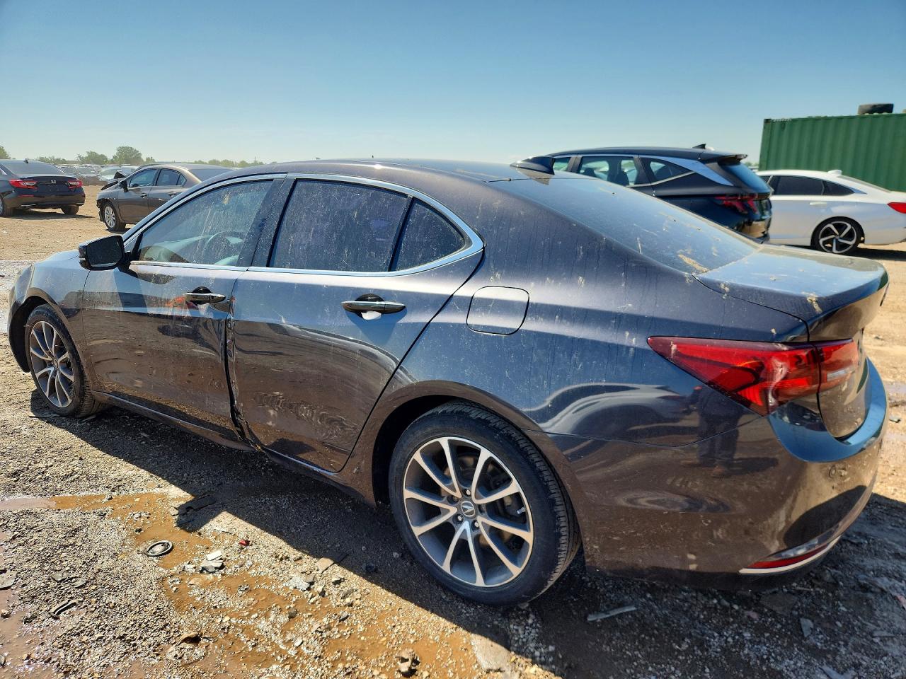 2015 Acura Tlx Advance Black vin: 19UUB2F70FA000757