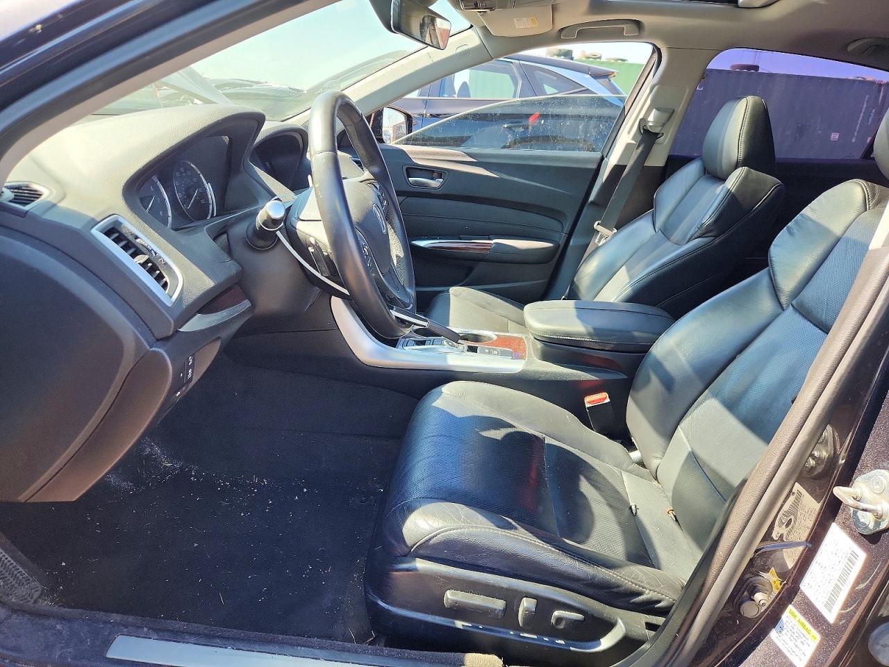 2015 Acura Tlx Advance Black vin: 19UUB2F70FA000757