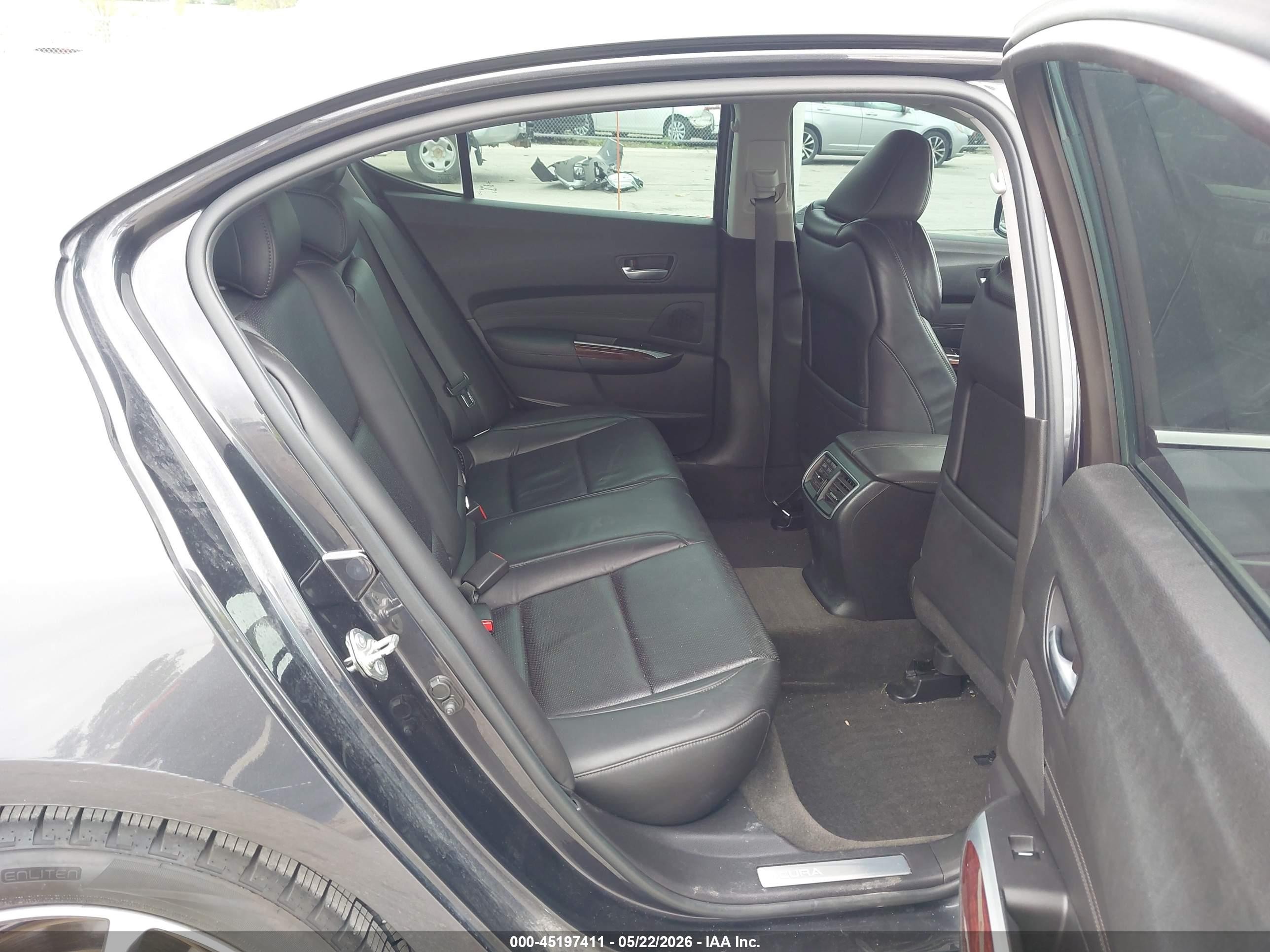 2015 Acura Tlx V6 Advance Gray vin: 19UUB2F72FA011887