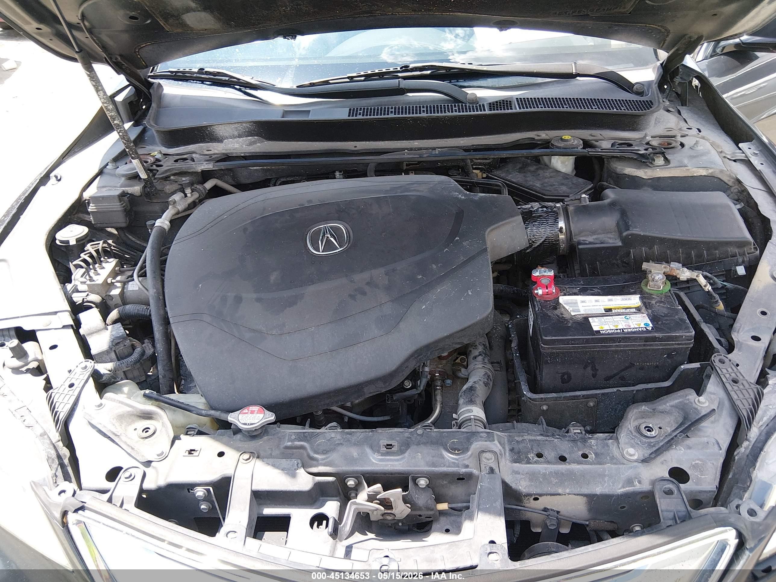 2015 Acura Tlx V6 Advance Black vin: 19UUB2F72FA018967