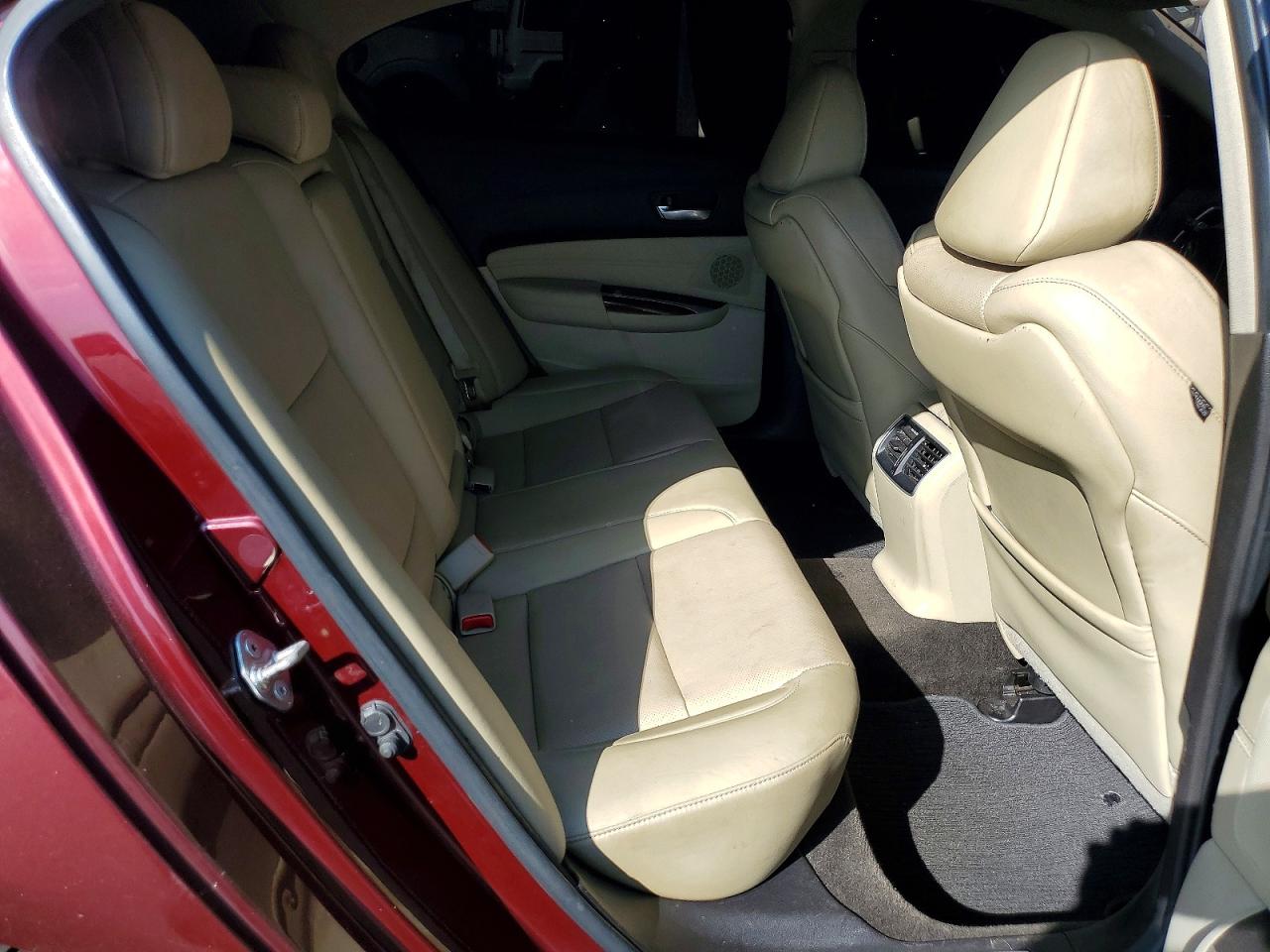 2015 Acura Tlx Advance Burgundy vin: 19UUB2F72FA019892