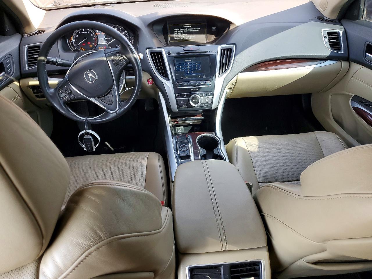 2015 Acura Tlx Advance Burgundy vin: 19UUB2F72FA019892