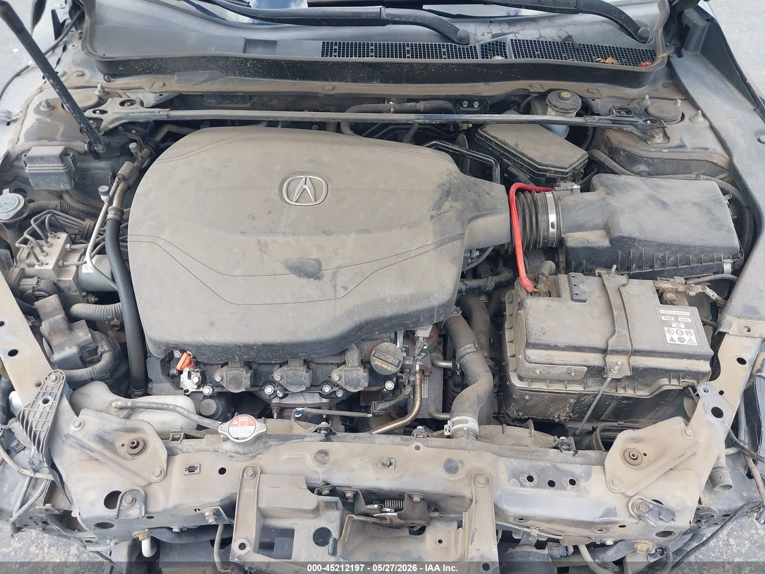 2015 Acura Tlx V6 Advance Gray vin: 19UUB2F72FA024798