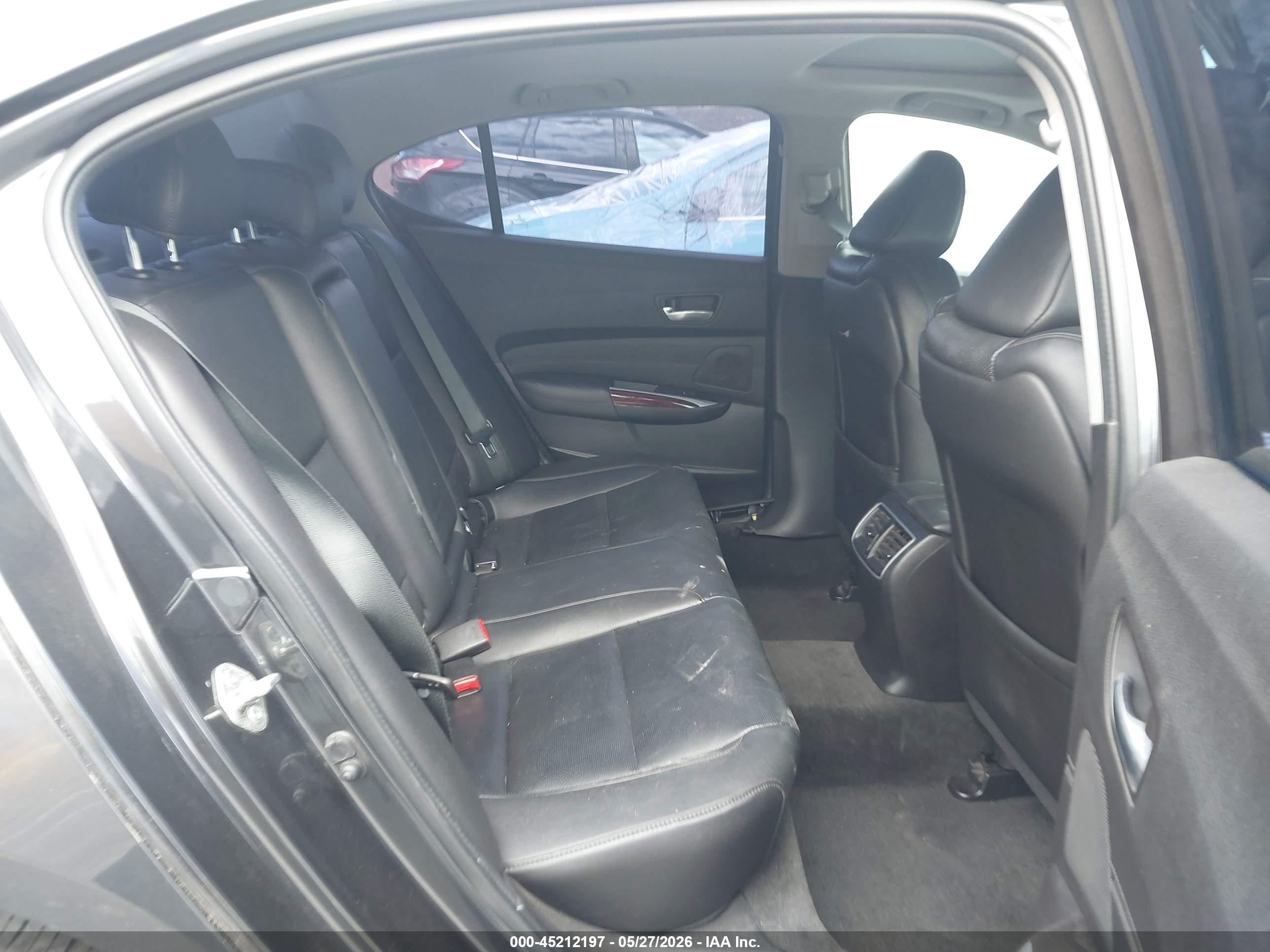 2015 Acura Tlx V6 Advance Gray vin: 19UUB2F72FA024798