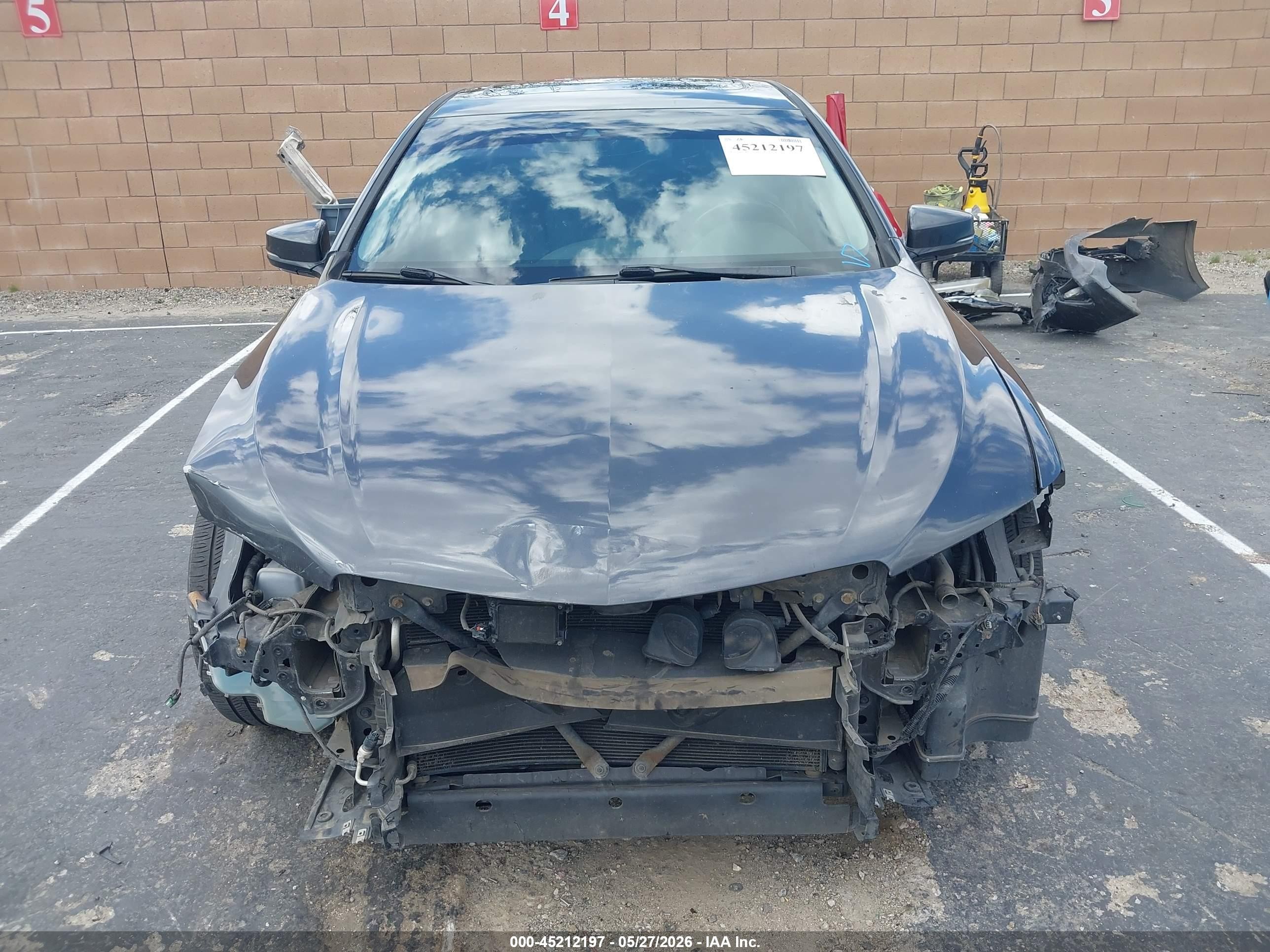 2015 Acura Tlx V6 Advance Gray vin: 19UUB2F72FA024798