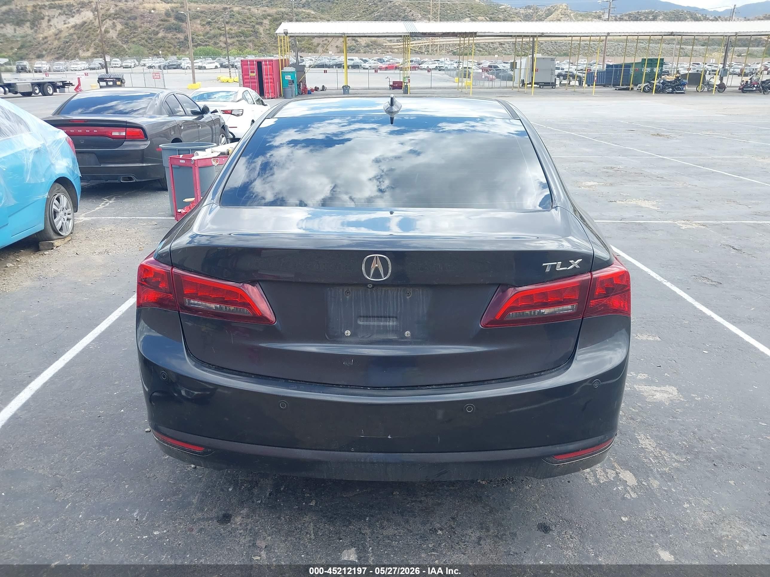 2015 Acura Tlx V6 Advance Gray vin: 19UUB2F72FA024798
