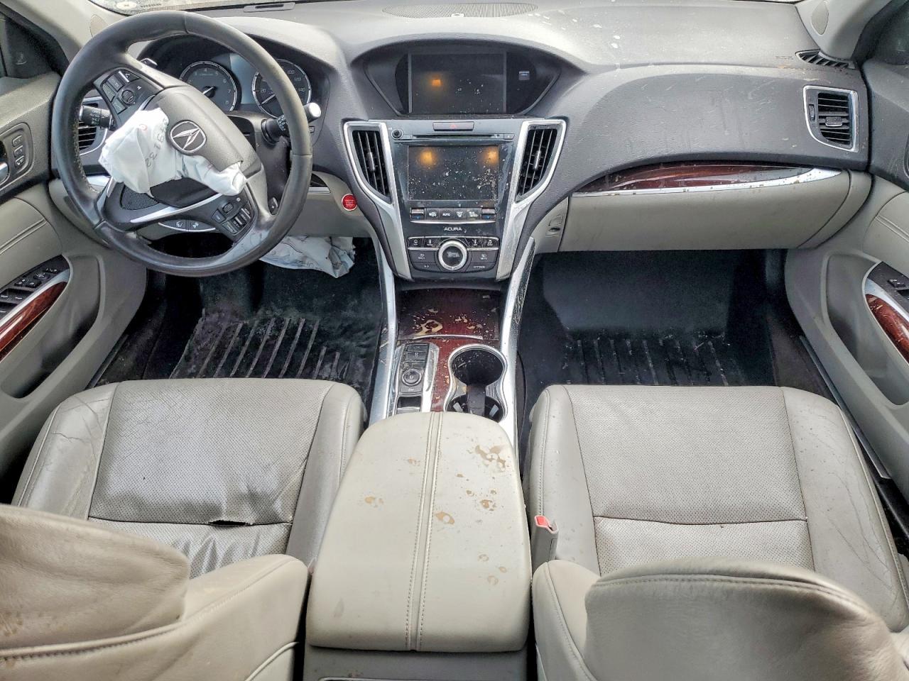 2015 Acura Tlx Серебряный vin: 19UUB2F73FA004138