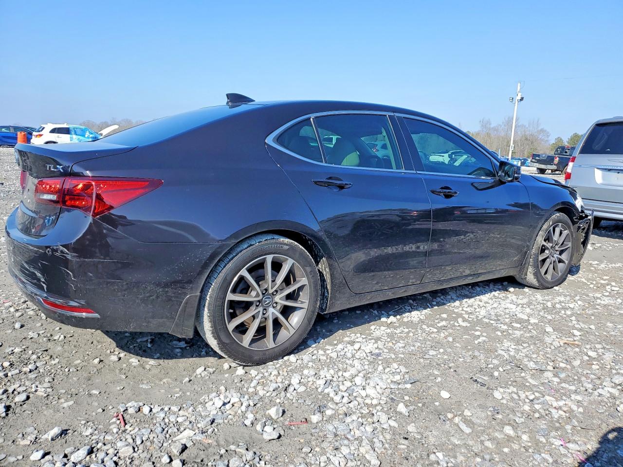 2015 Acura Tlx Advance Black vin: 19UUB2F73FA018539