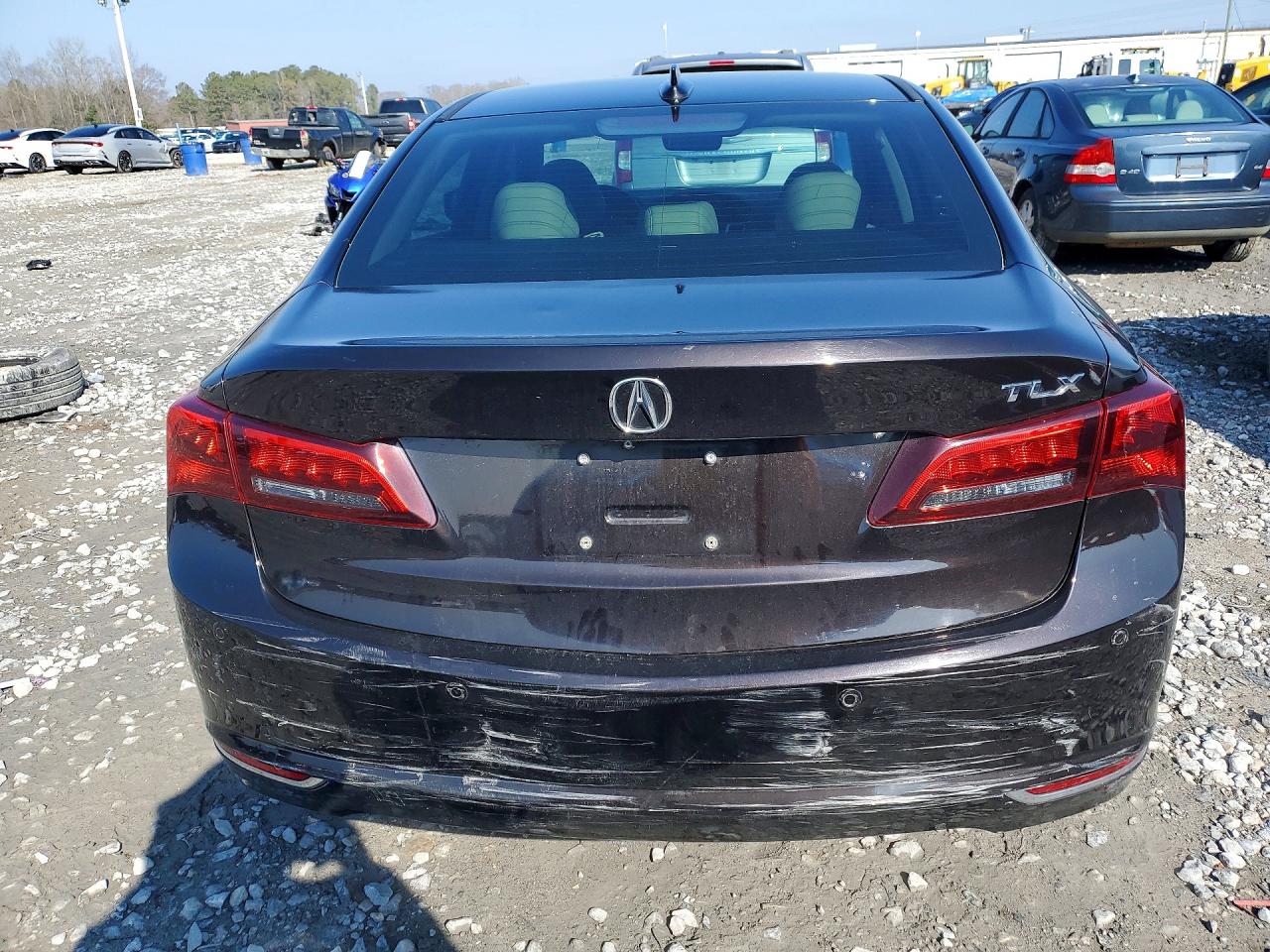 2015 Acura Tlx Advance Black vin: 19UUB2F73FA018539
