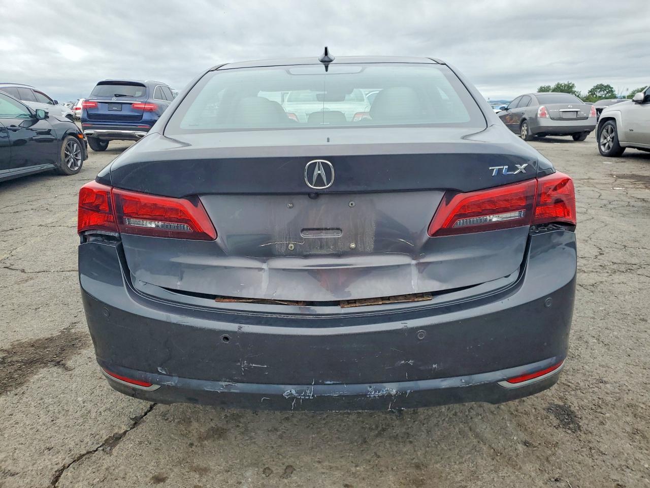 2015 Acura Tlx Advance Gray vin: 19UUB2F74FA012149