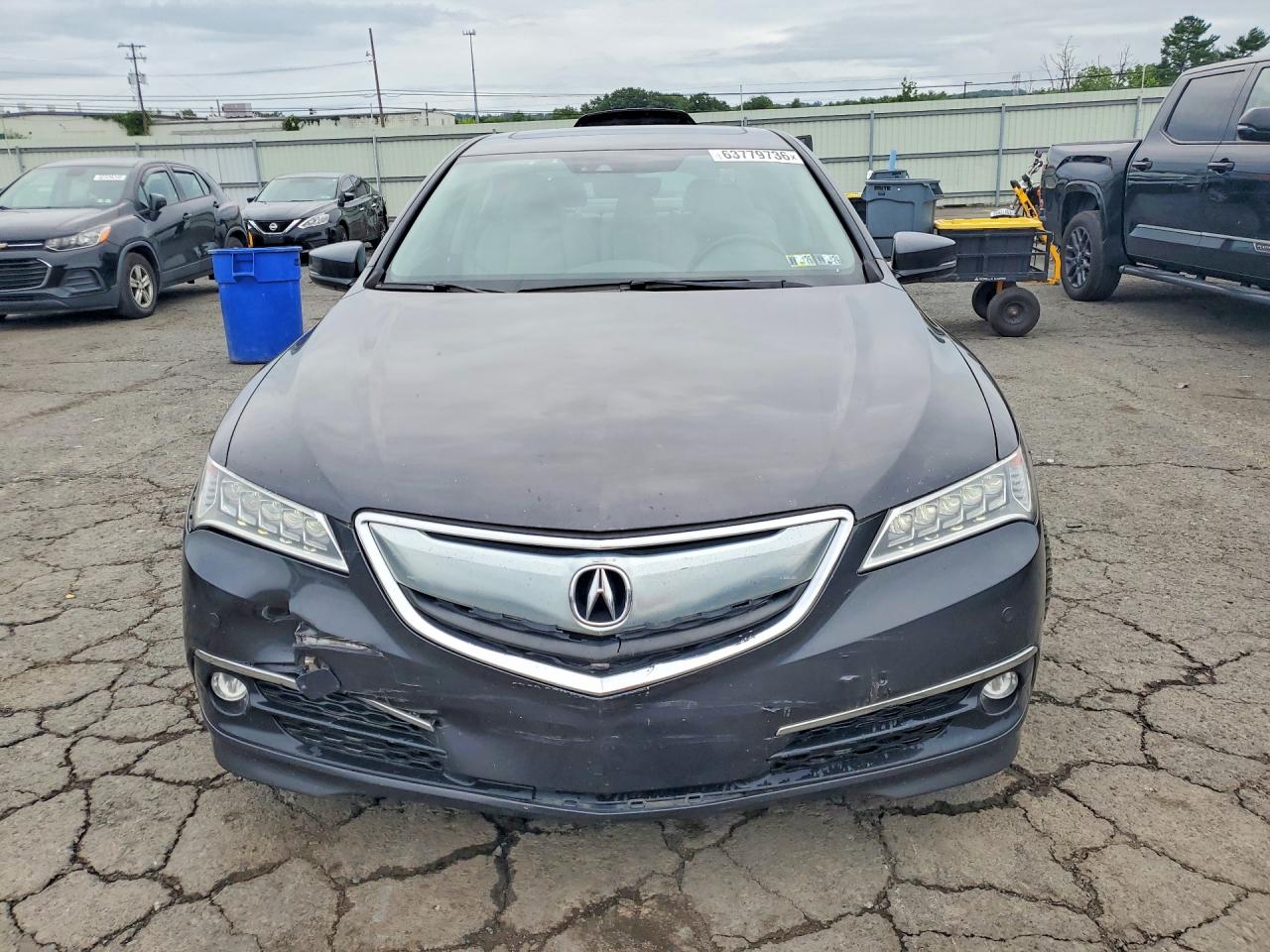 2015 Acura Tlx Advance Gray vin: 19UUB2F74FA012149
