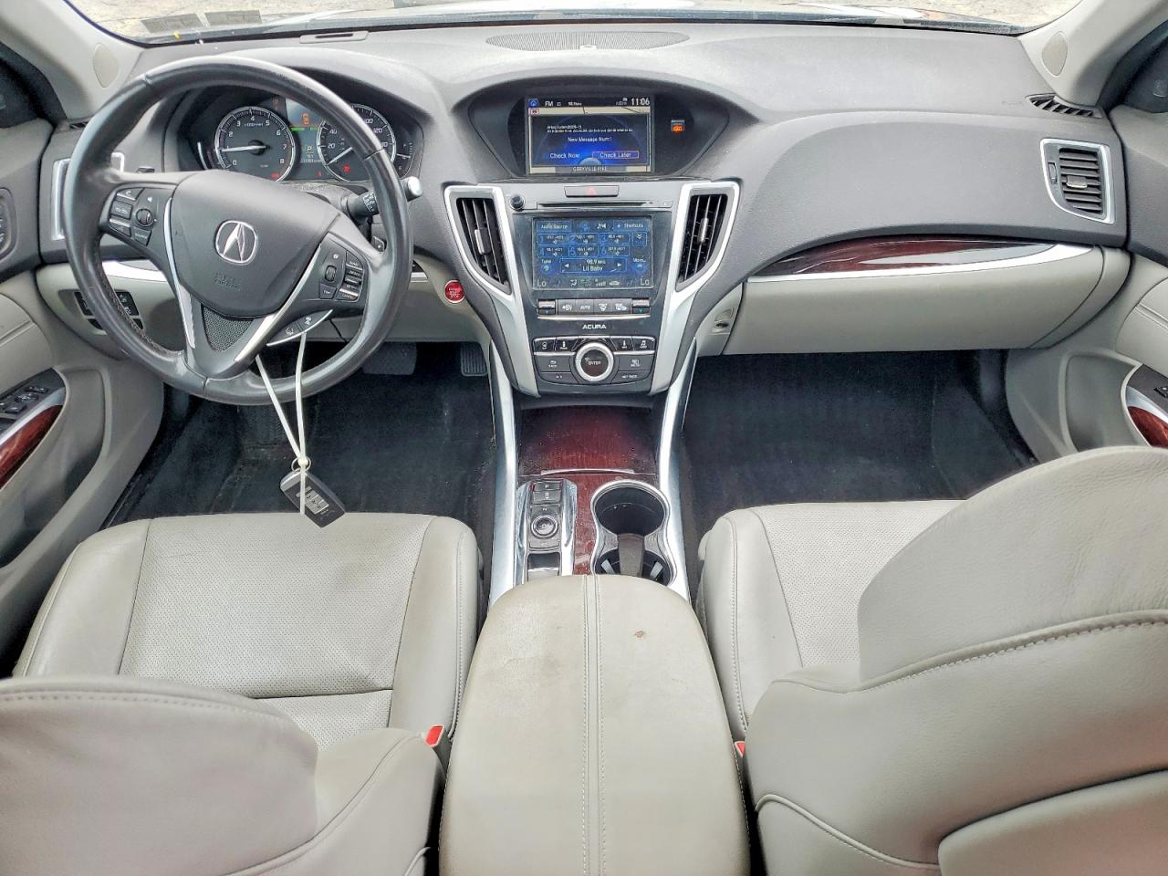 2015 Acura Tlx Advance Gray vin: 19UUB2F74FA012149