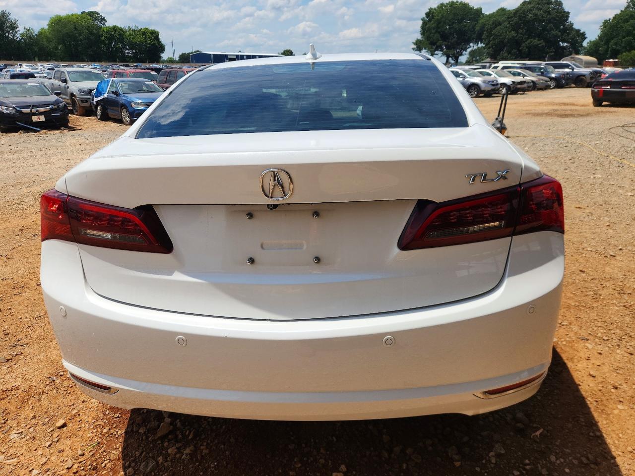 2015 Acura Tlx Advance White vin: 19UUB2F75FA014119
