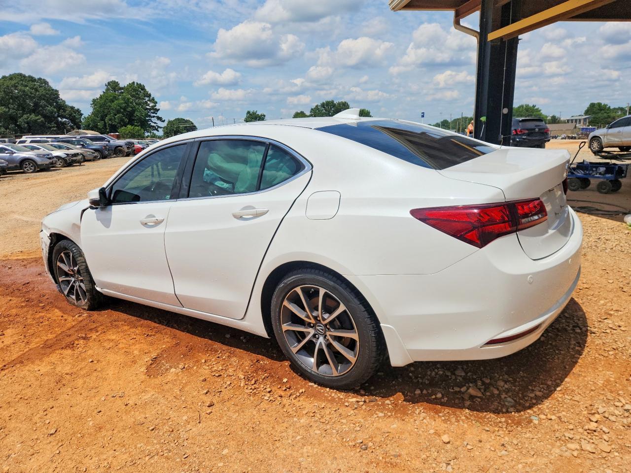 2015 Acura Tlx Advance White vin: 19UUB2F75FA014119