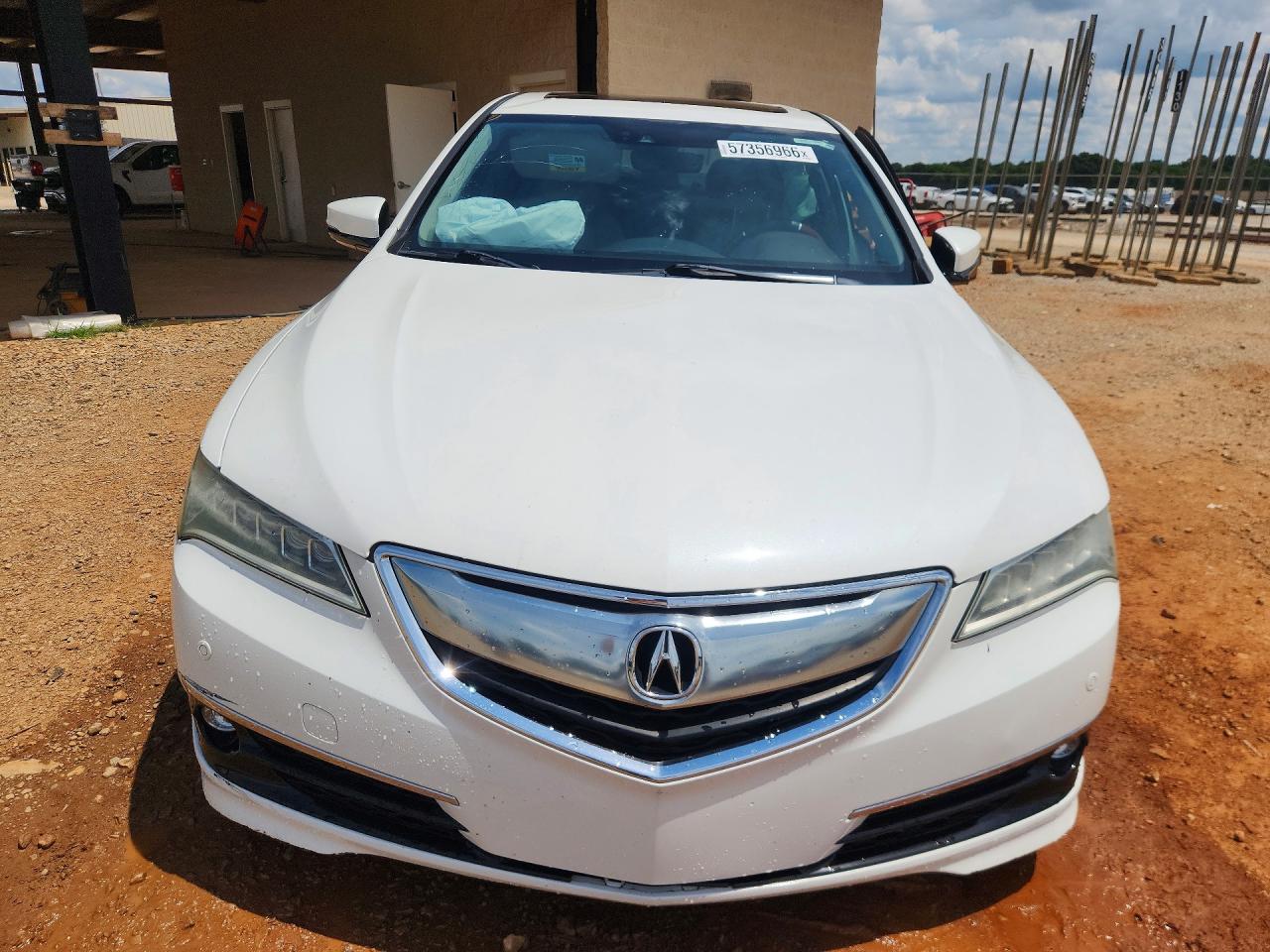 2015 Acura Tlx Advance White vin: 19UUB2F75FA014119