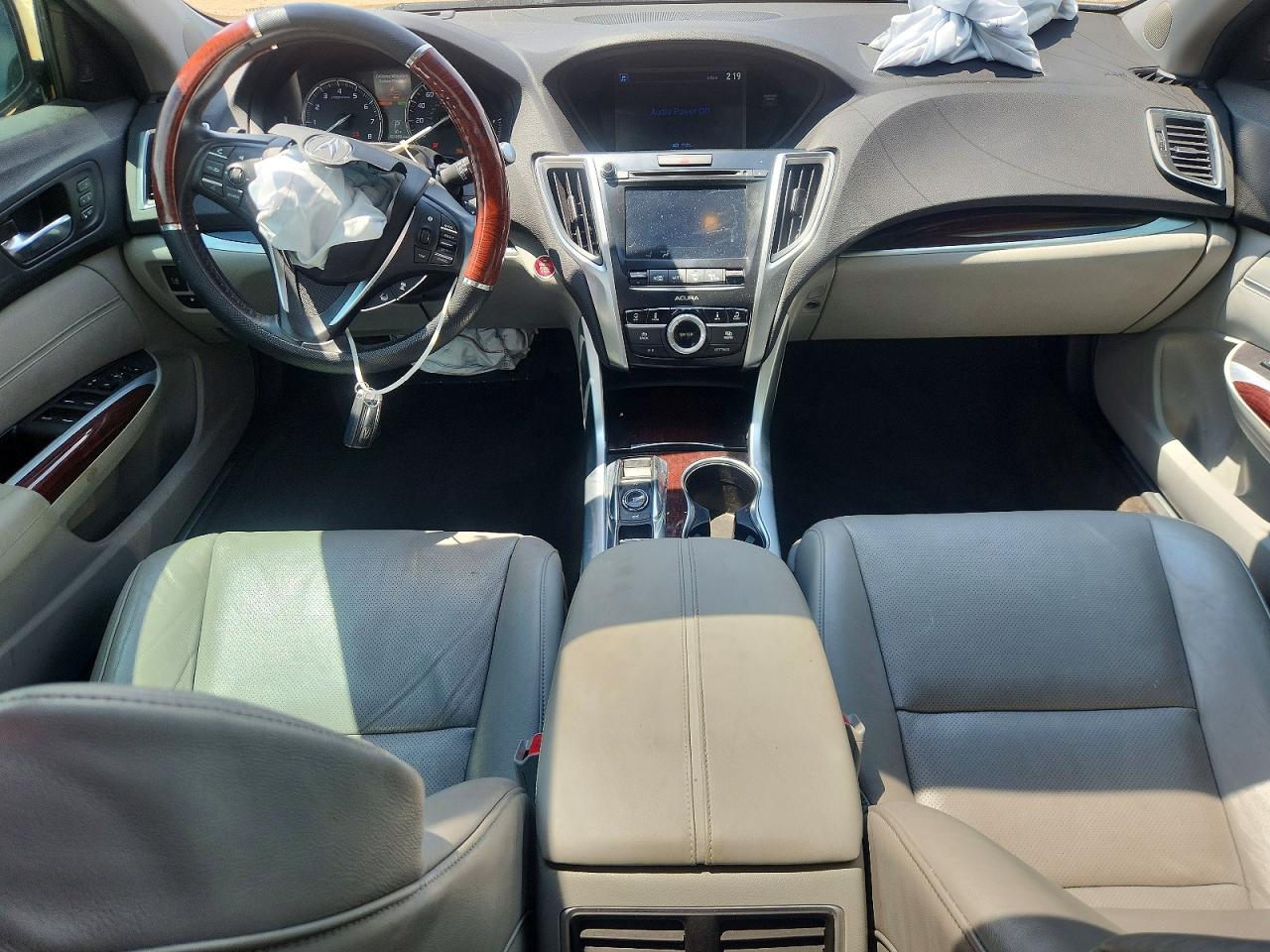 2015 Acura Tlx Advance White vin: 19UUB2F75FA014119