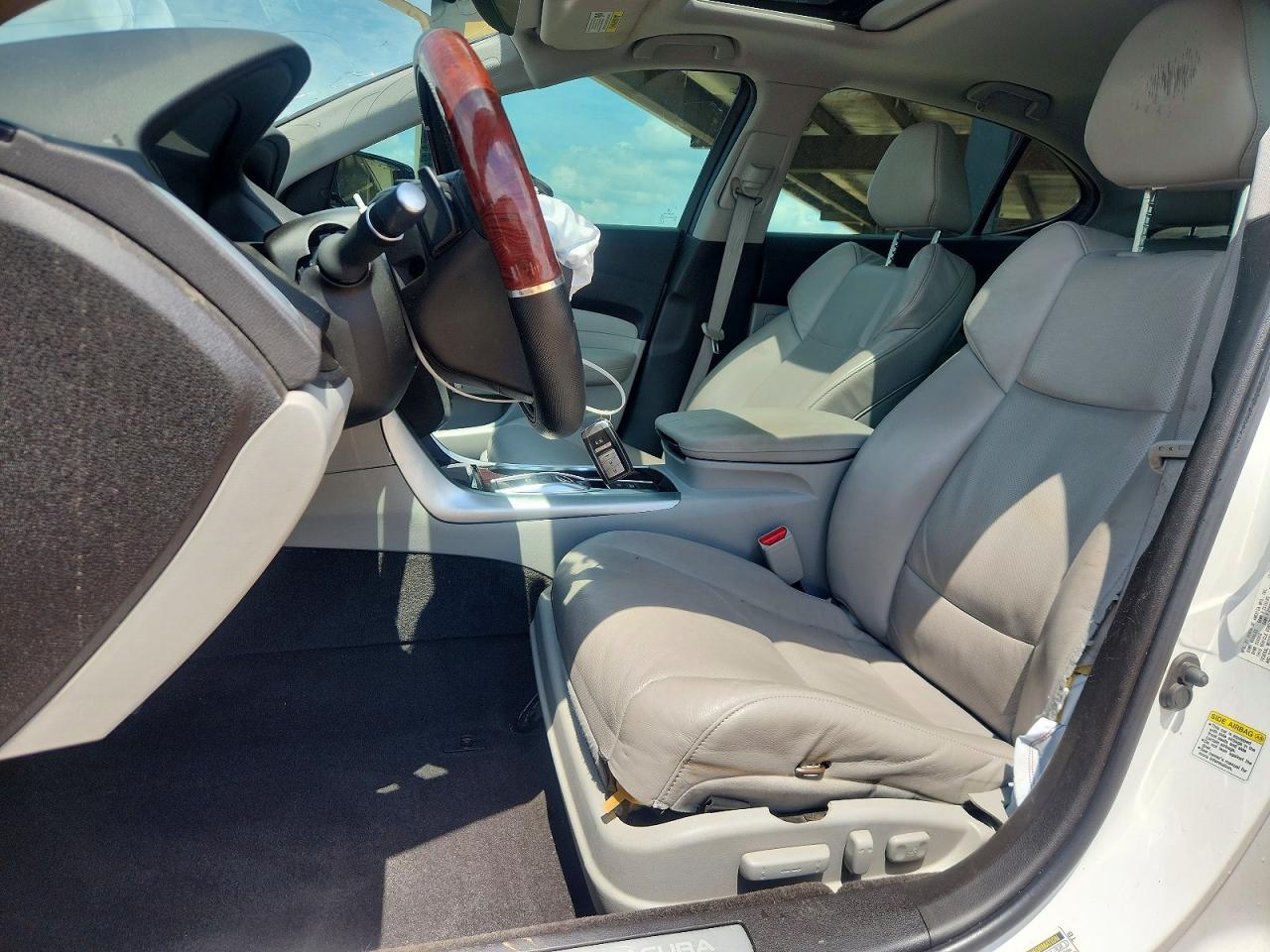 2015 Acura Tlx Advance White vin: 19UUB2F75FA014119