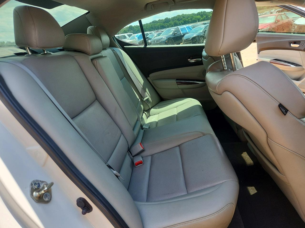 2015 Acura Tlx Advance White vin: 19UUB2F75FA014119
