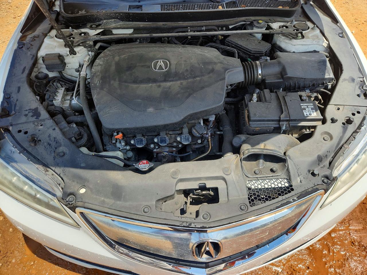 2015 Acura Tlx Advance White vin: 19UUB2F75FA014119