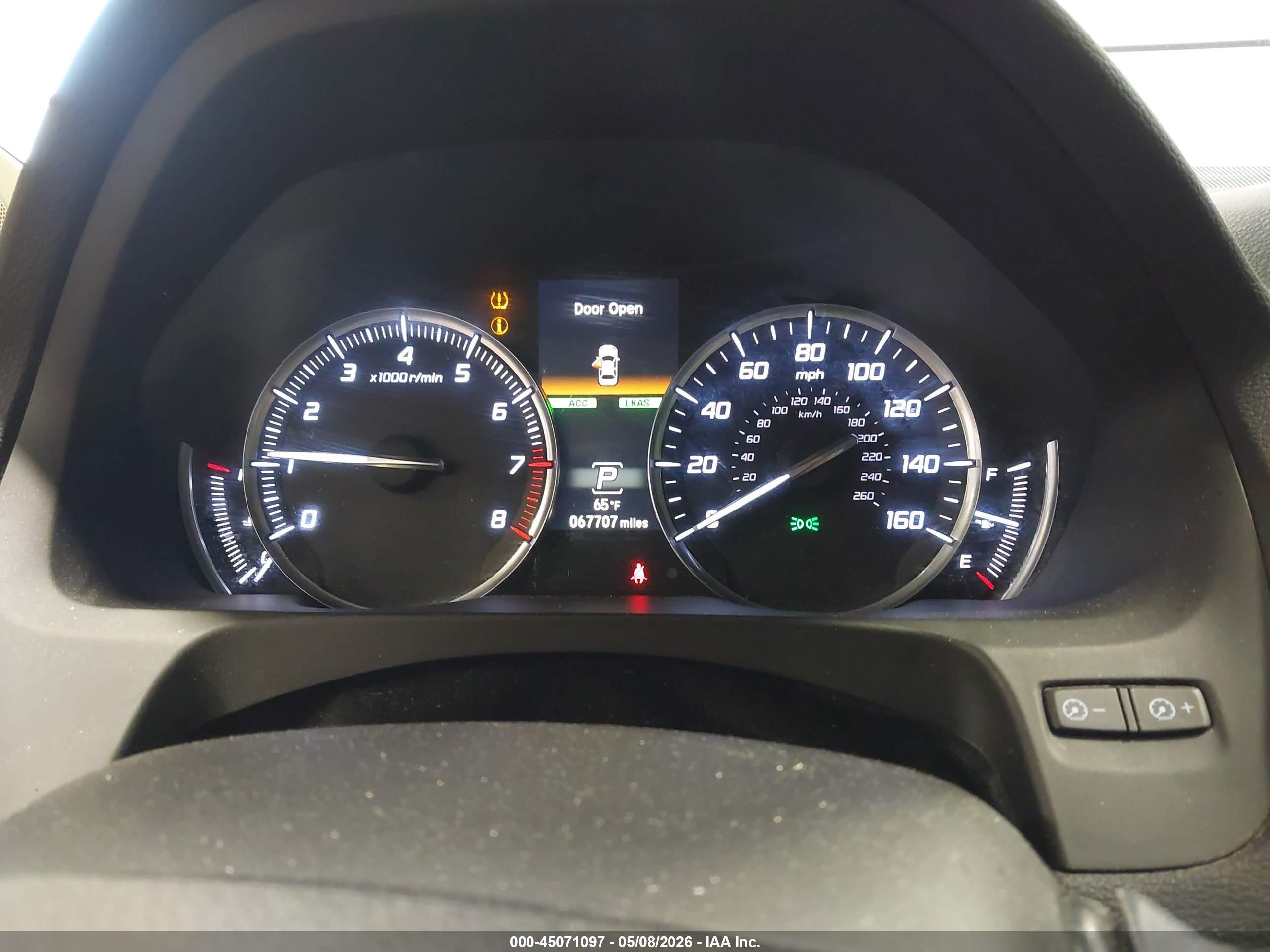 2015 Acura Tlx V6 Advance White vin: 19UUB2F76FA014114