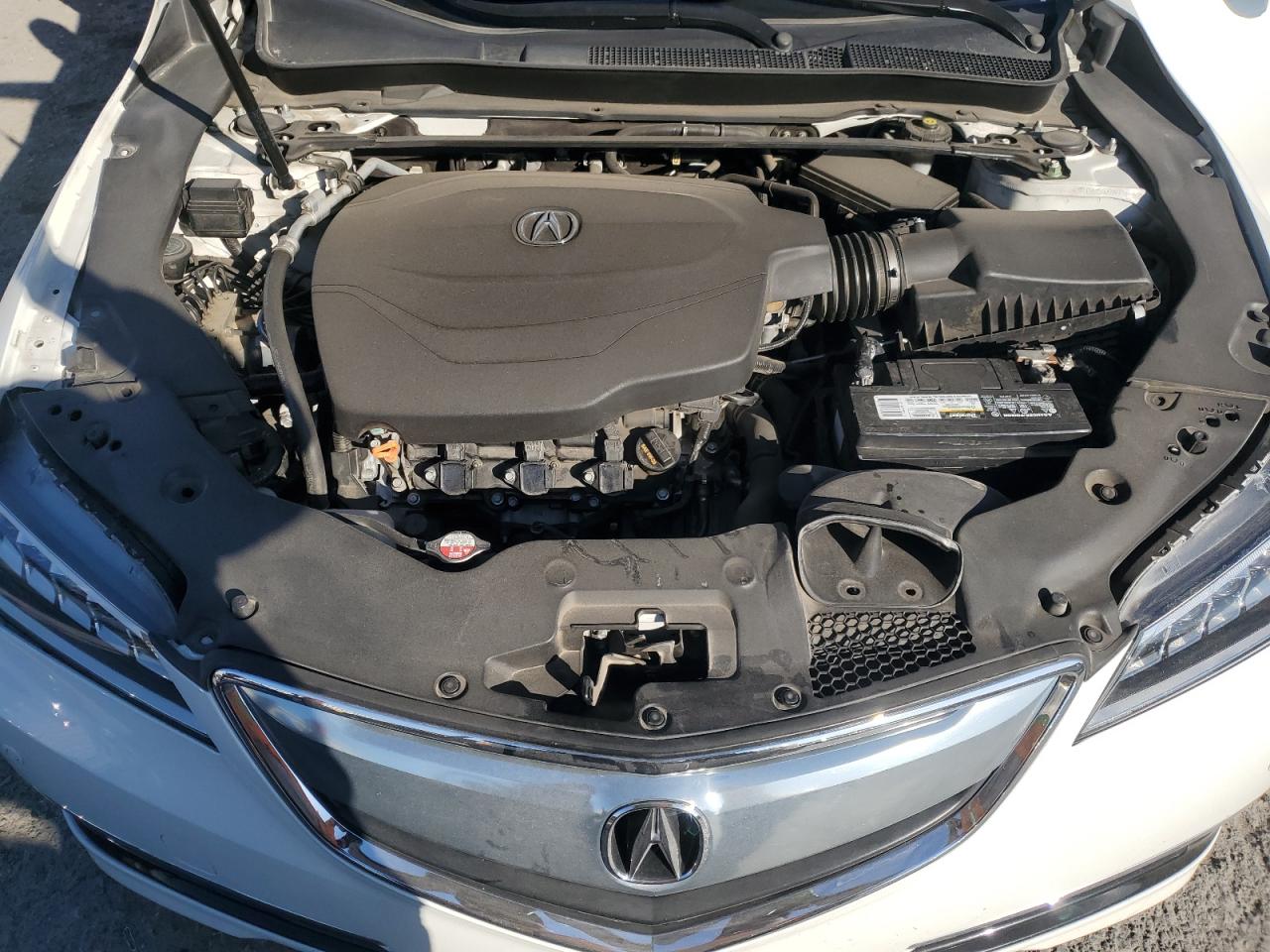 2015 Acura Tlx Advance White vin: 19UUB2F77FA003560