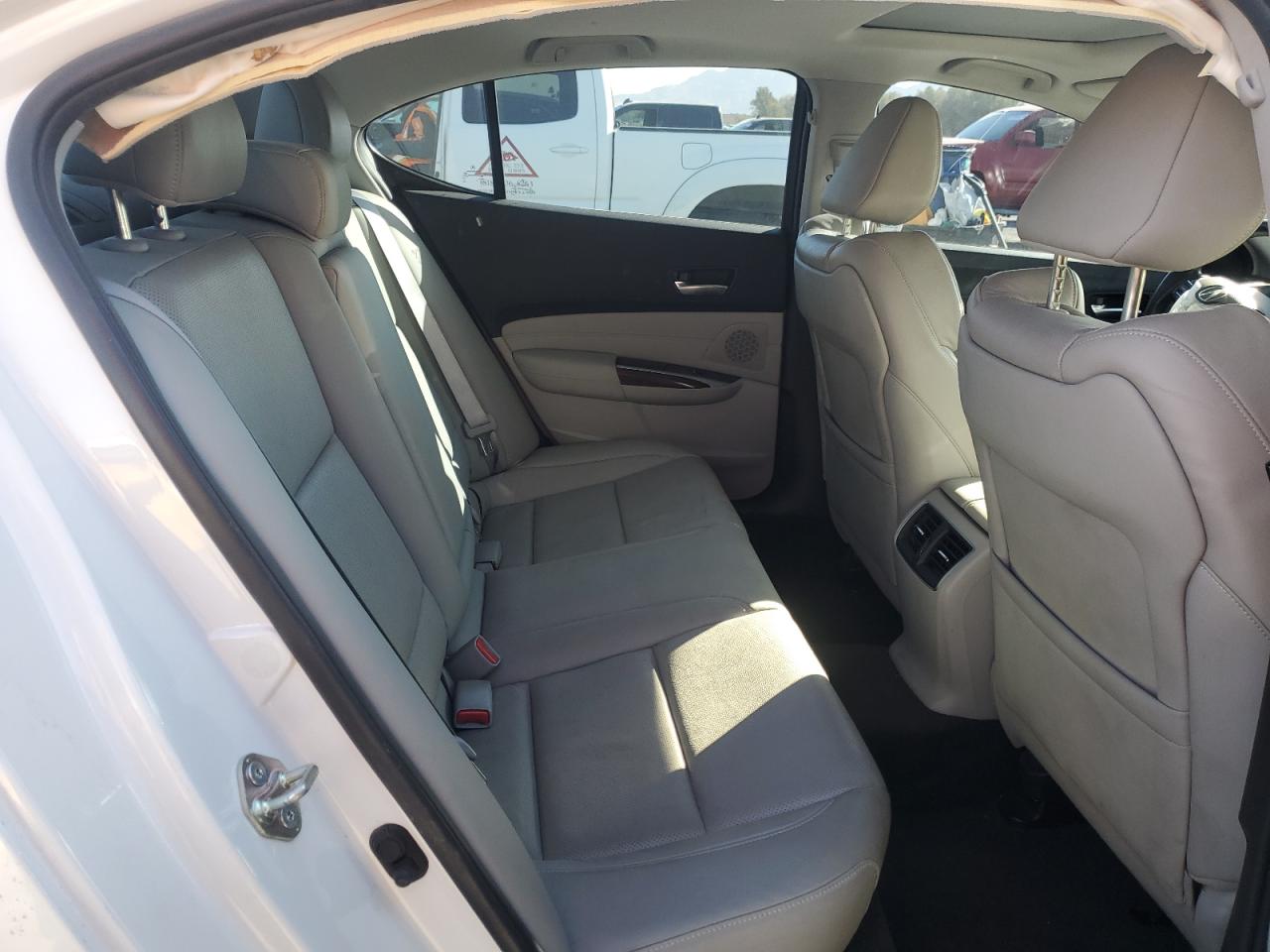 2015 Acura Tlx Advance White vin: 19UUB2F77FA003560