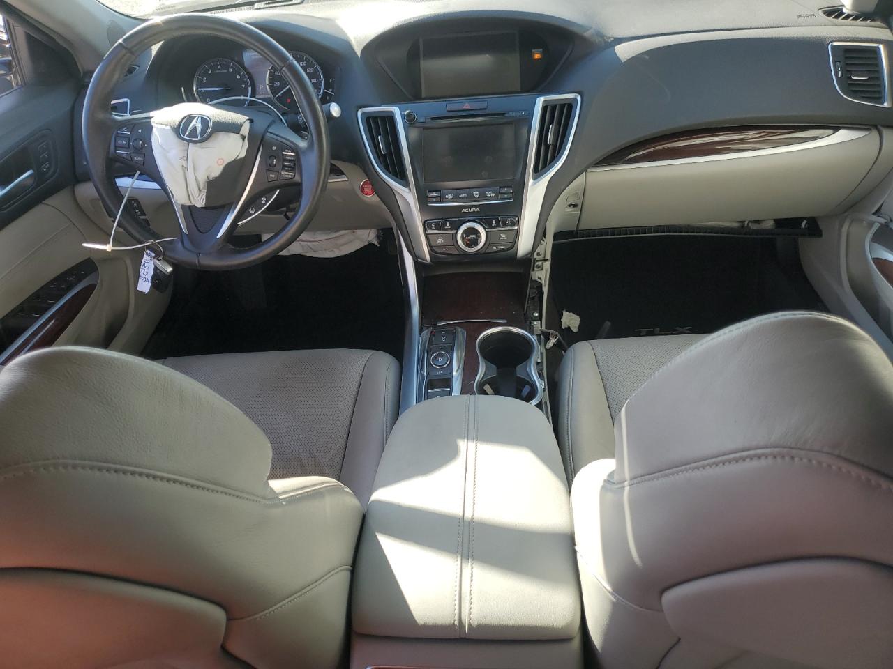 2015 Acura Tlx Advance White vin: 19UUB2F77FA003560