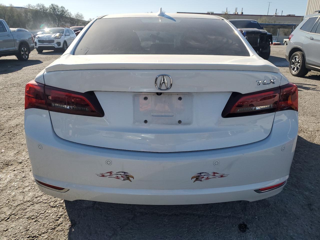 2015 Acura Tlx Advance White vin: 19UUB2F77FA003560